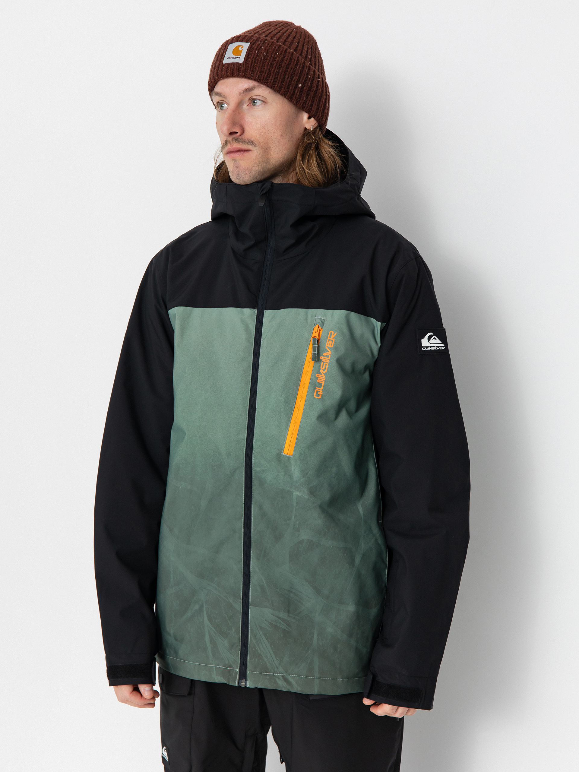 Męska Kurtka snowboardowa Quiksilver Morton (gradient iced sea sp)