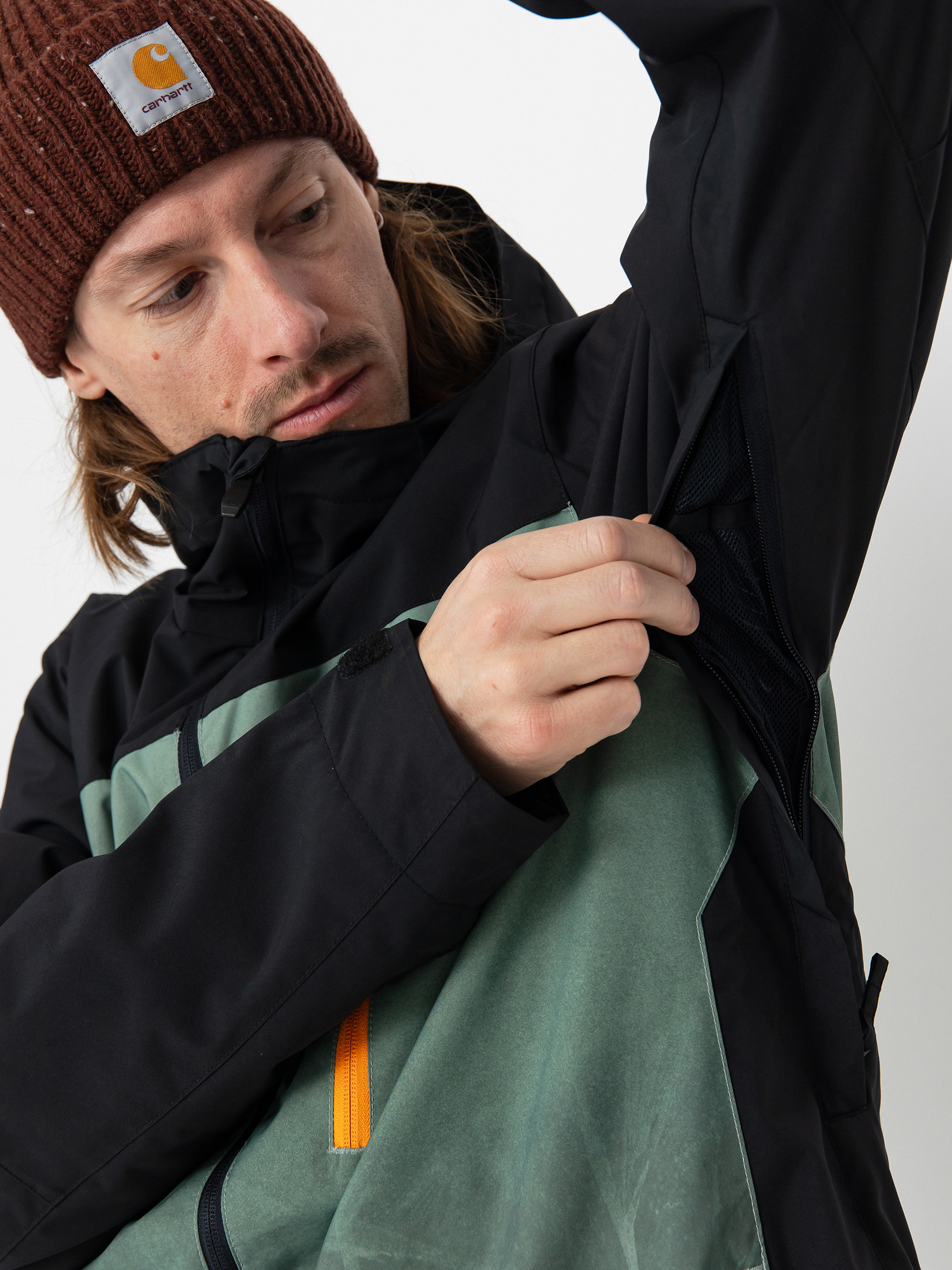 Męska Kurtka snowboardowa Quiksilver Morton (gradient iced sea sp)
