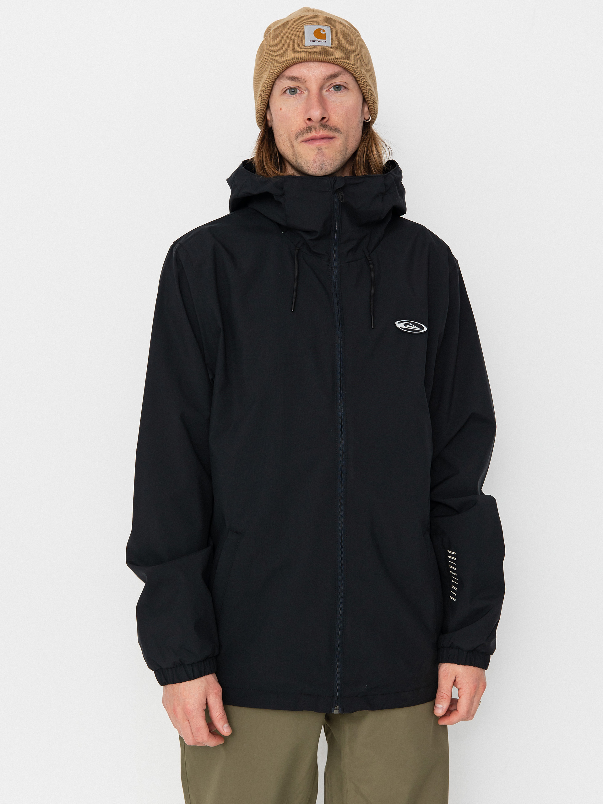 Kurtka snowboardowa Quiksilver High In Th Hood (true black)