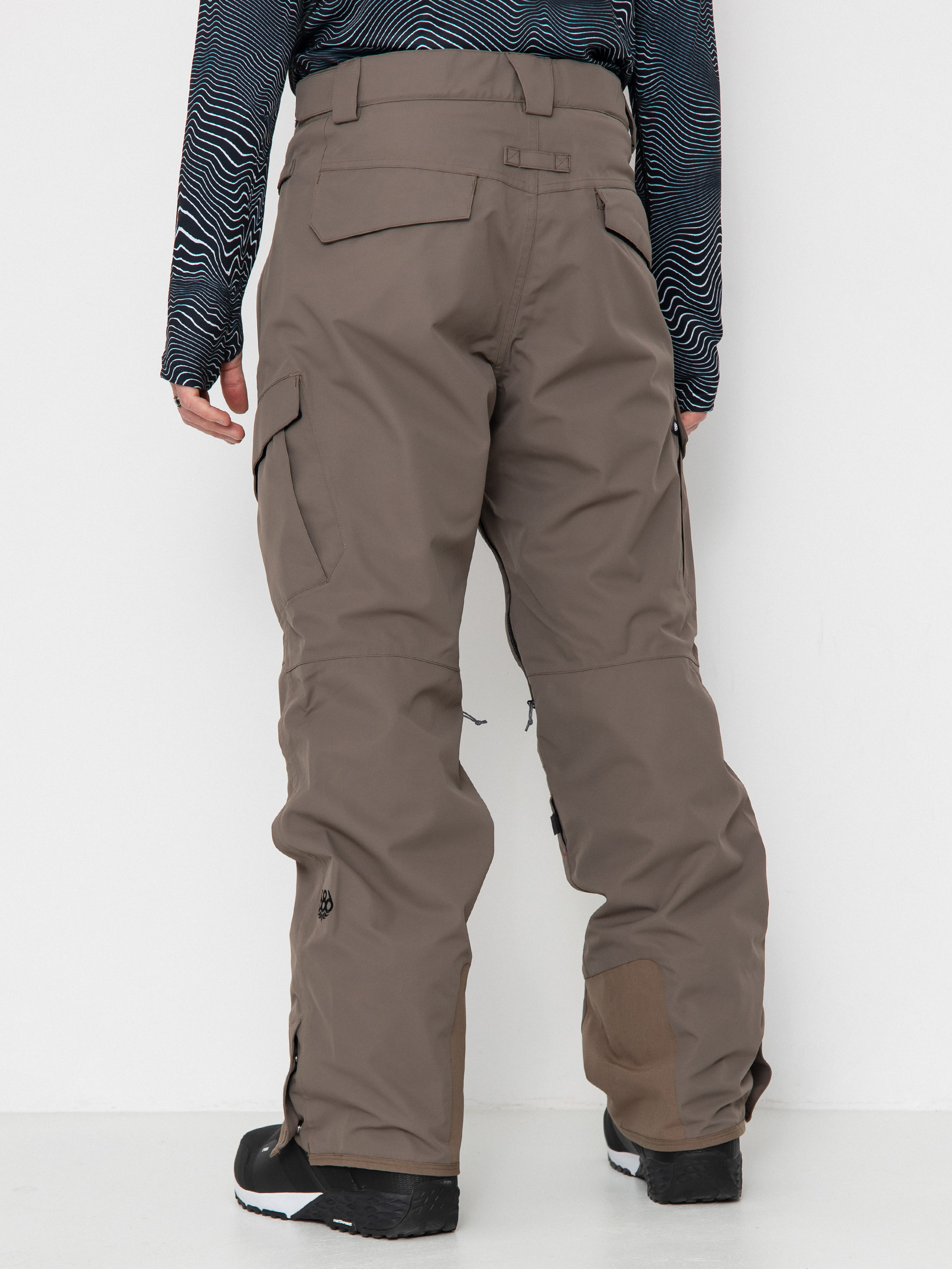 Męskie Spodnie snowboardowe 686 Smarty 3 In 1 Cargo (tobacco)