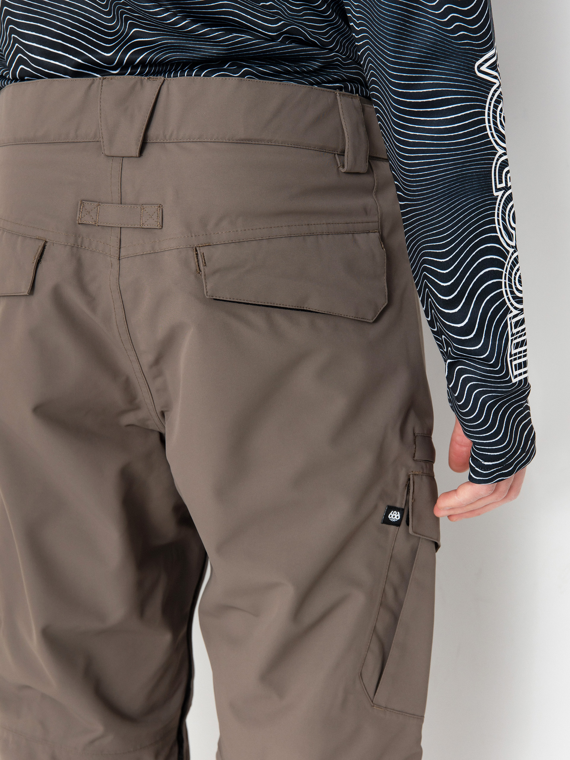 Męskie Spodnie snowboardowe 686 Smarty 3 In 1 Cargo (tobacco)