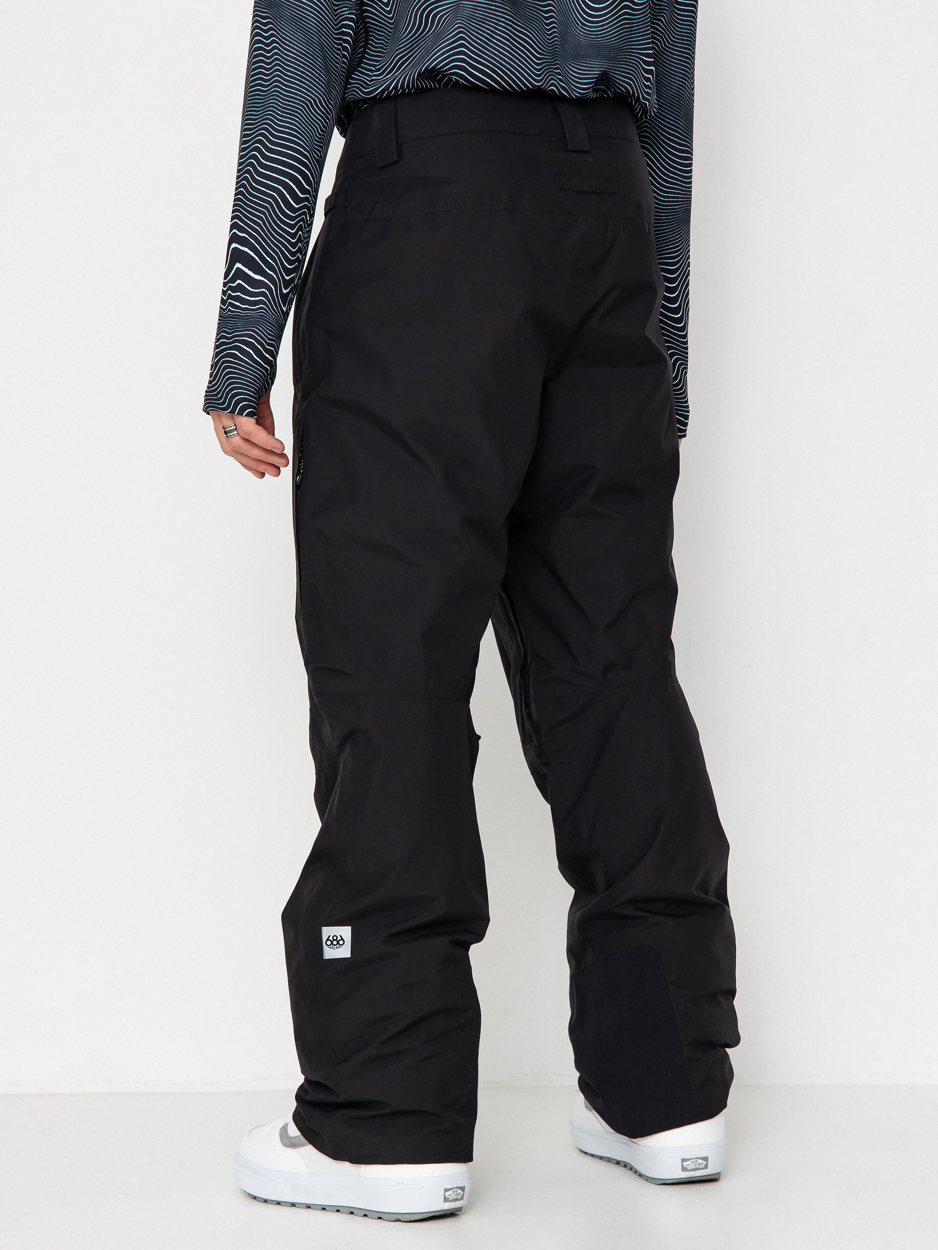 Męskie Spodnie snowboardowe 686 Gore Tex Core Insulated (black)