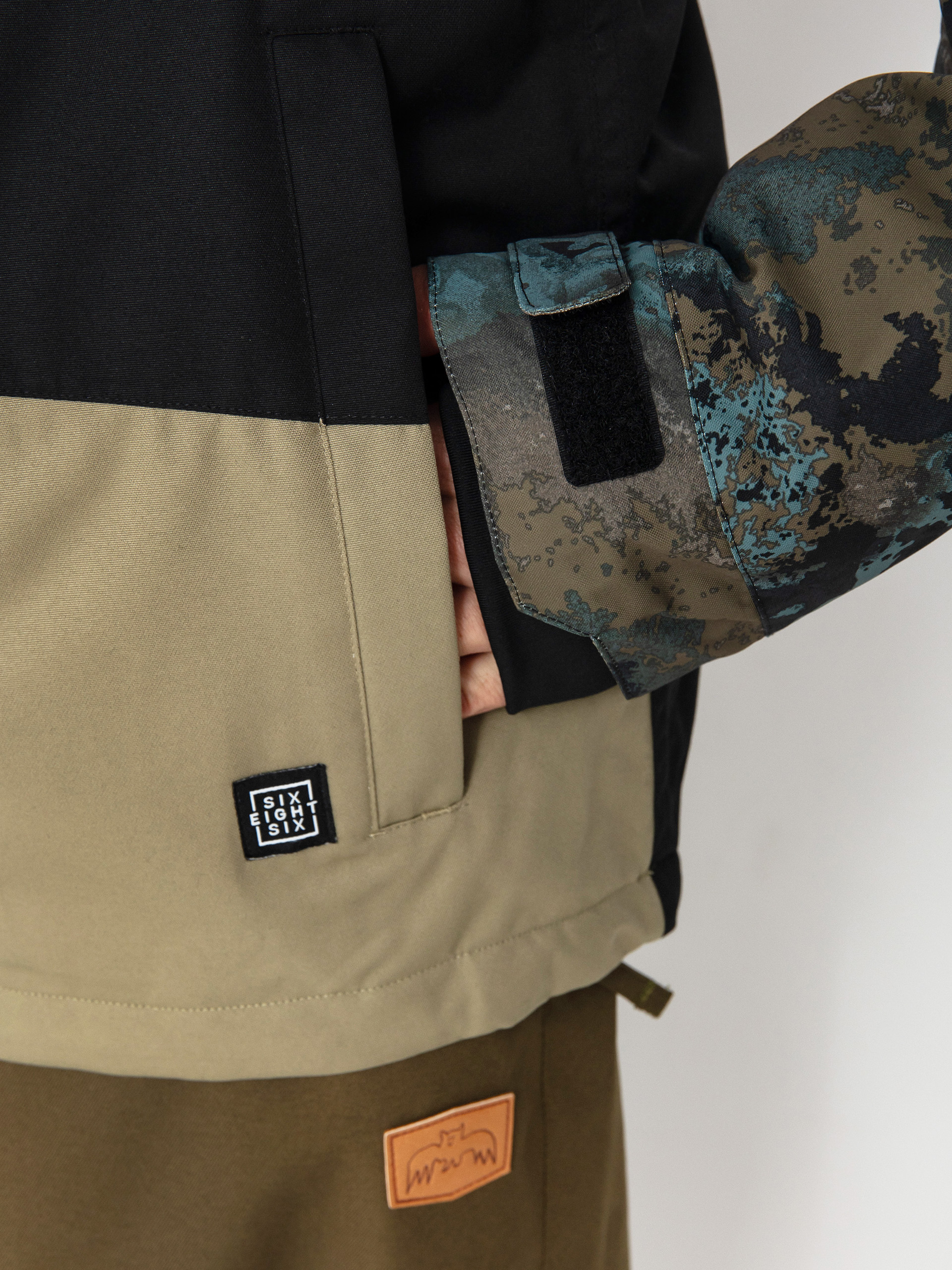 Męska Kurtka snowboardowa 686 Geo Insulated (cypress green hemisphere colorblock)