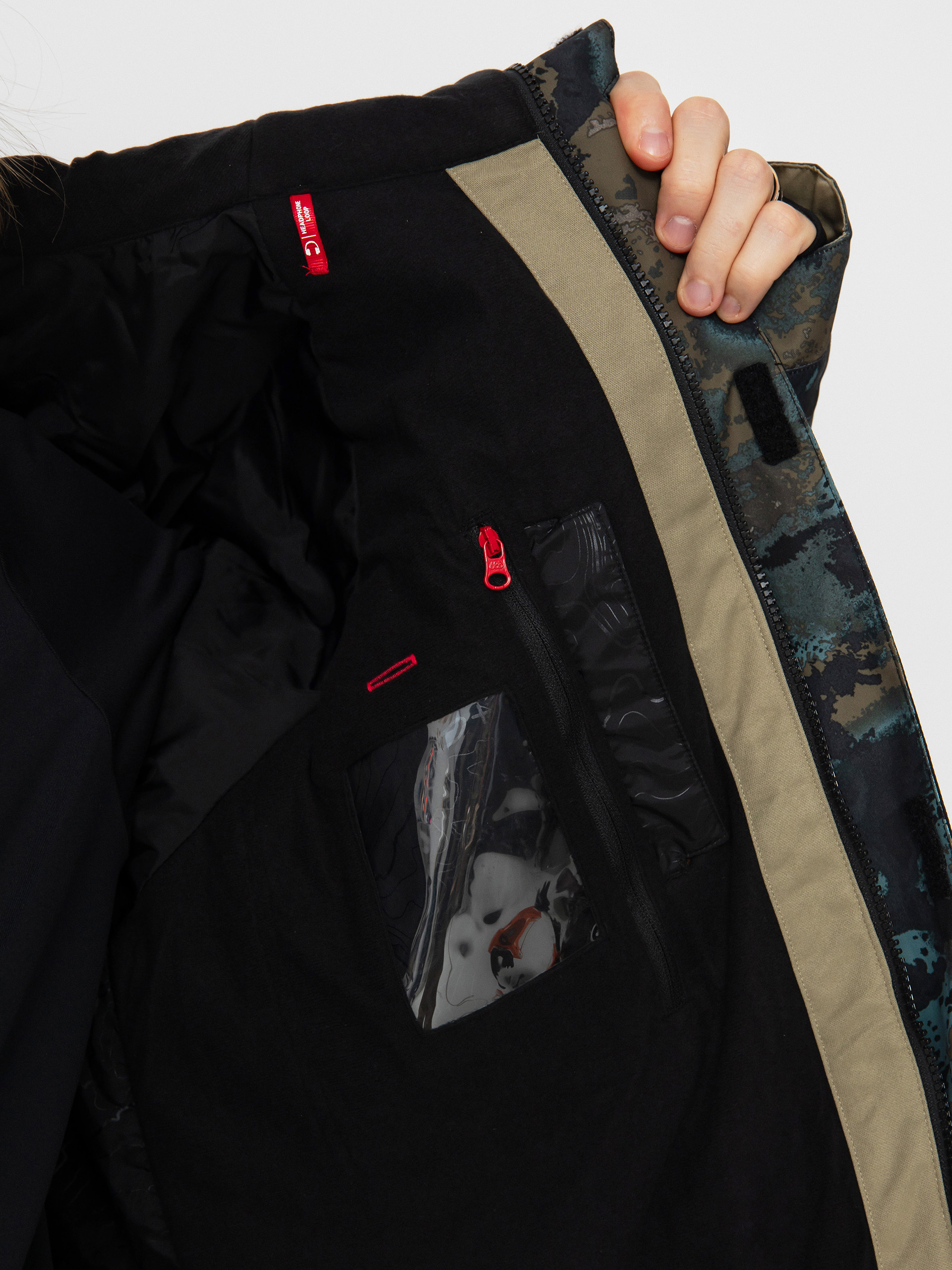 Męska Kurtka snowboardowa 686 Geo Insulated (cypress green hemisphere colorblock)