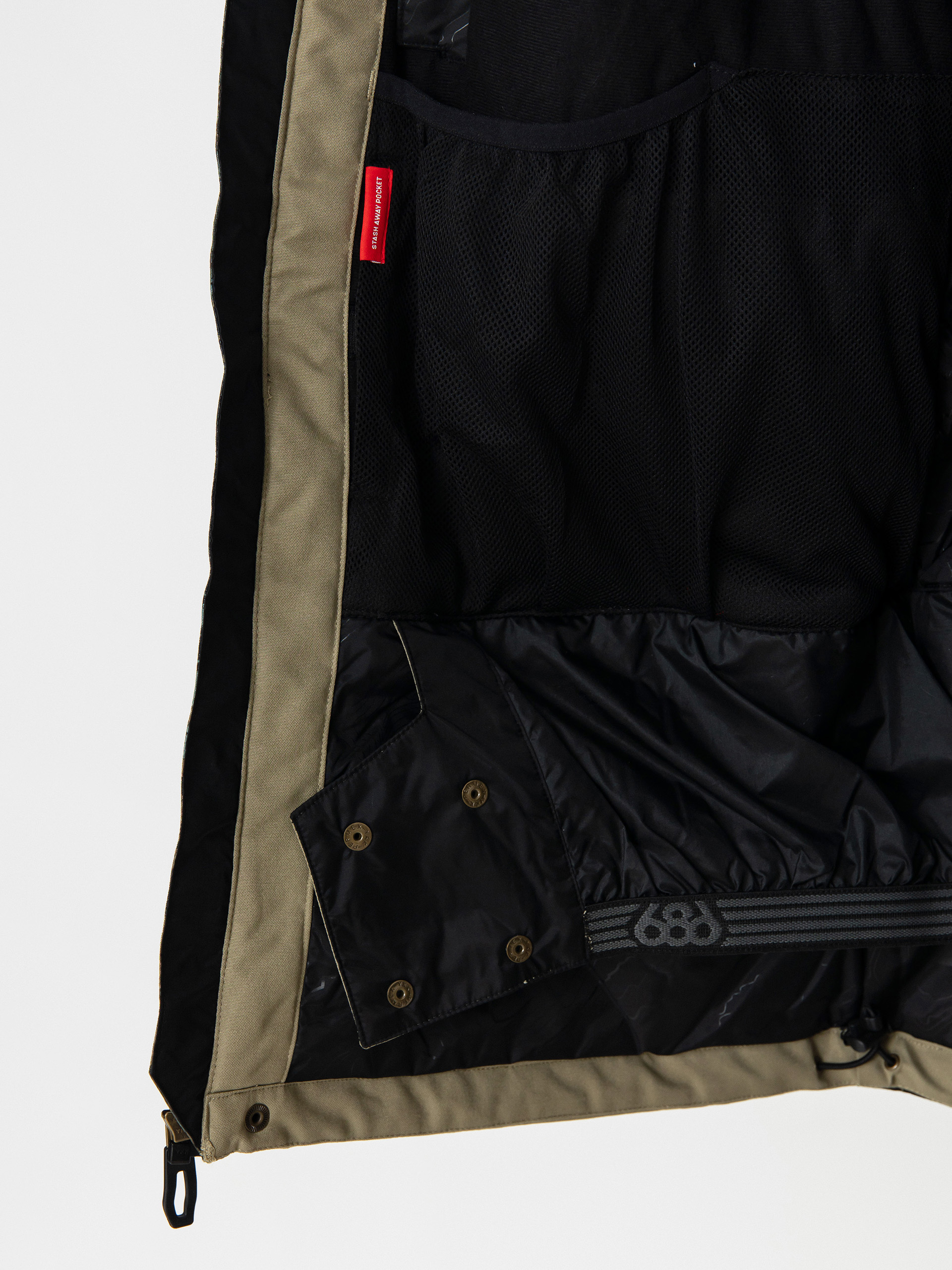 Męska Kurtka snowboardowa 686 Geo Insulated (cypress green hemisphere colorblock)