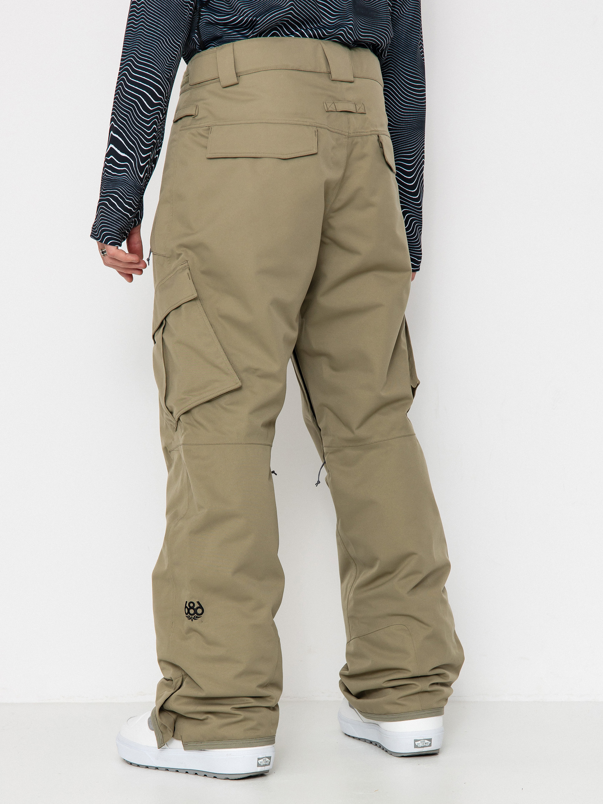 Męskie Spodnie snowboardowe 686 Infinity Insulated Cargo (sage)