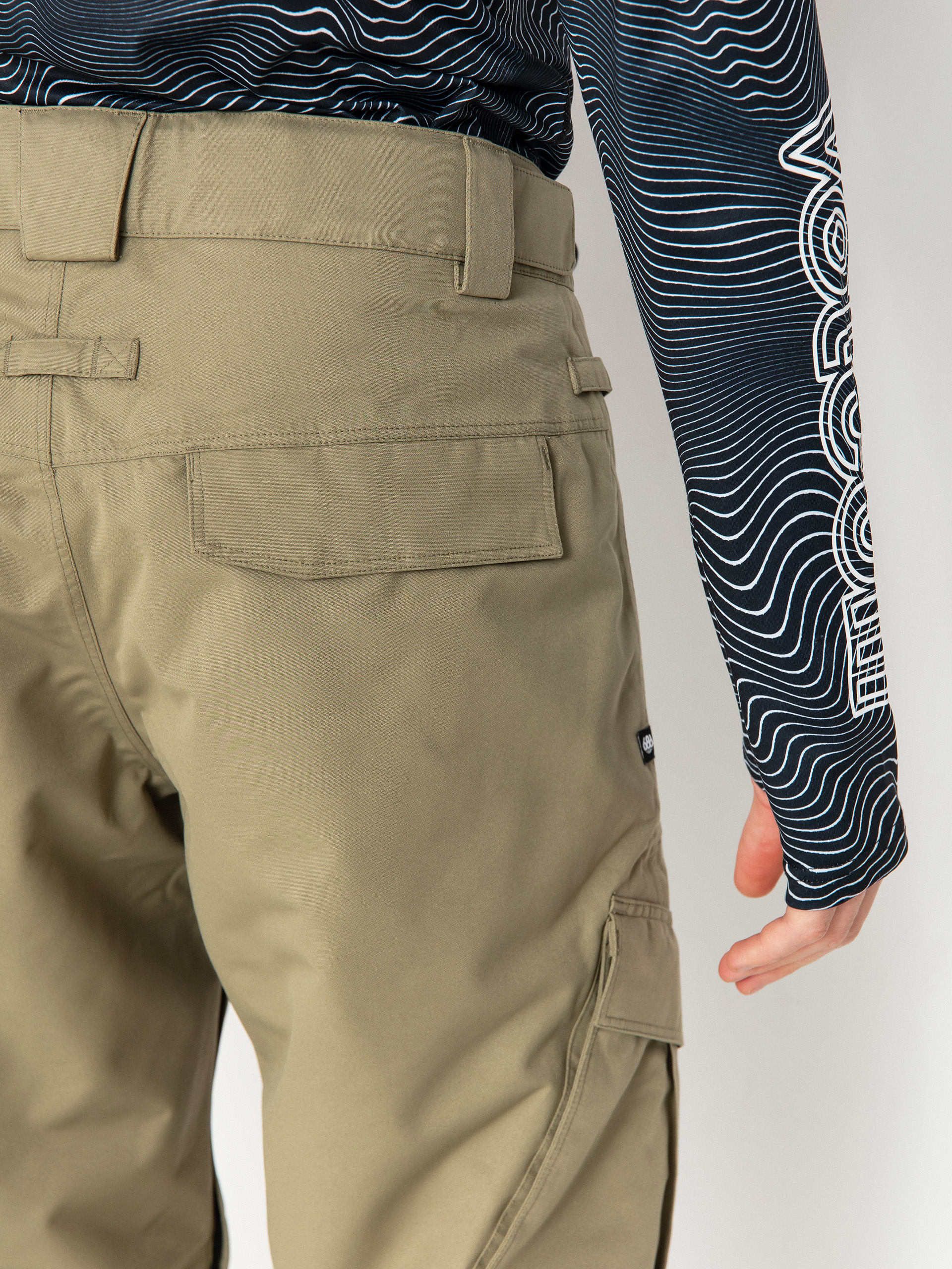 Męskie Spodnie snowboardowe 686 Infinity Insulated Cargo (sage)