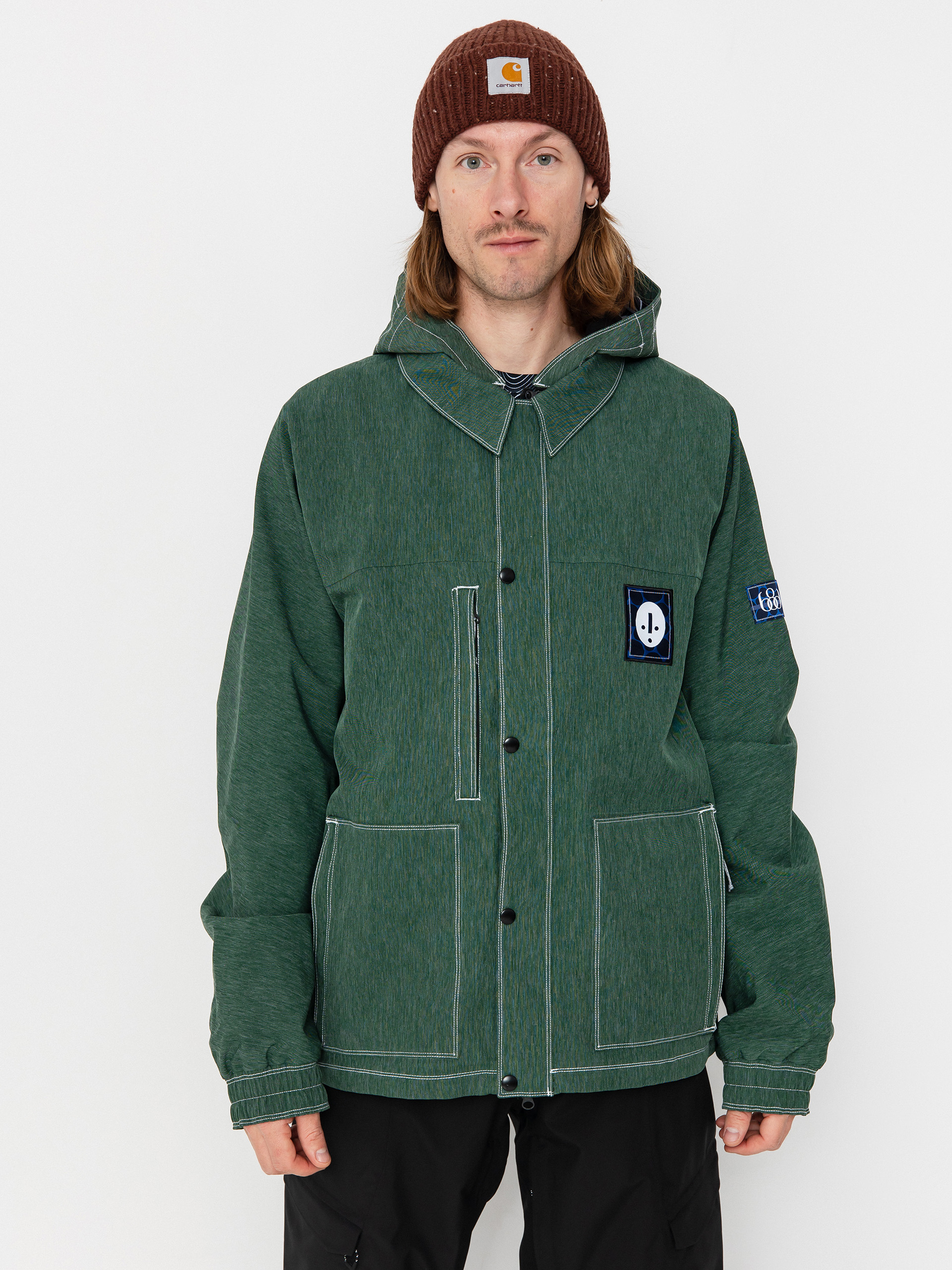 Kurtka snowboardowa 686 Dojo (forest green denim)