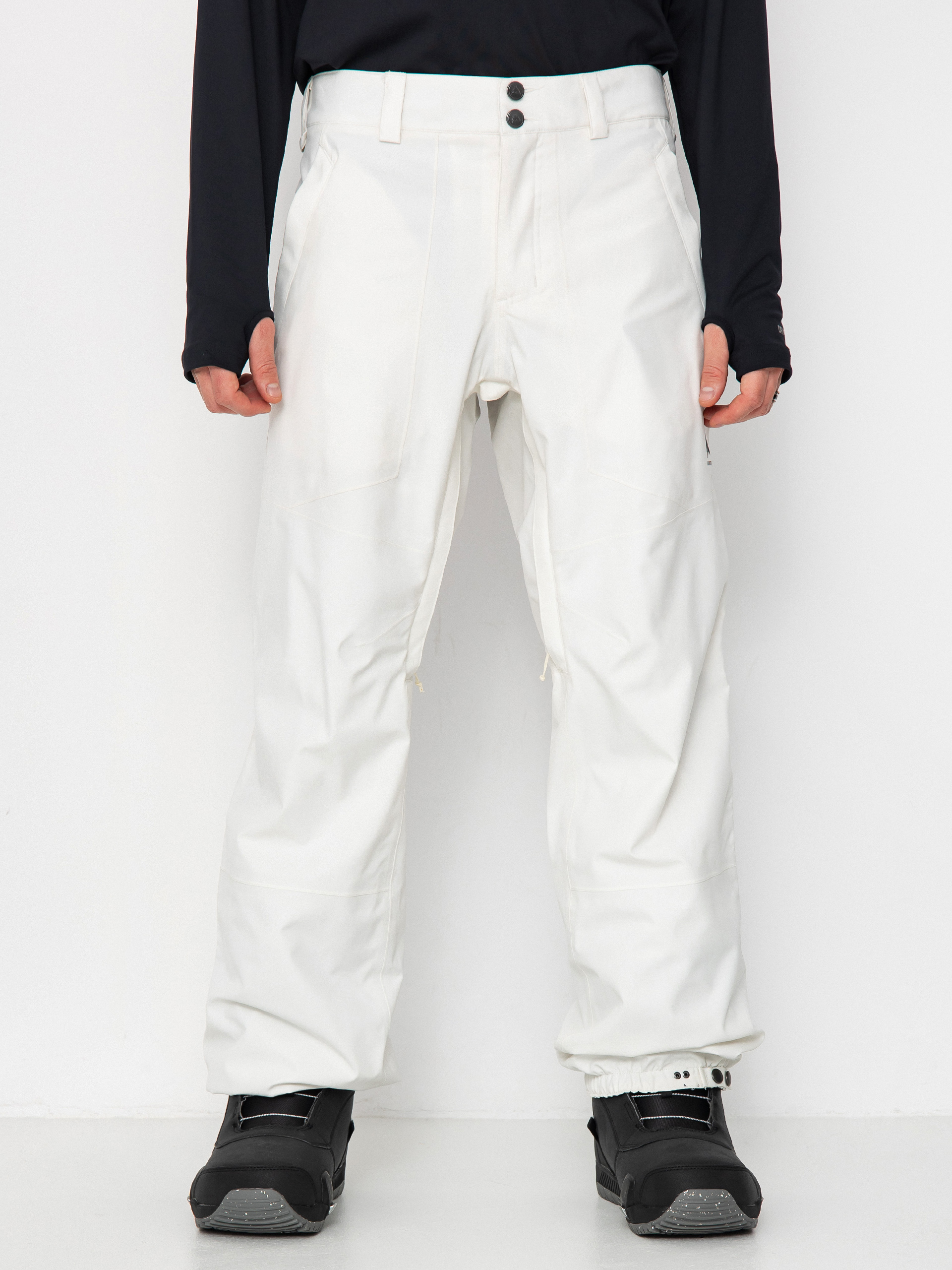 Spodnie snowboardowe Burton Melter Plus - biały (stout white)