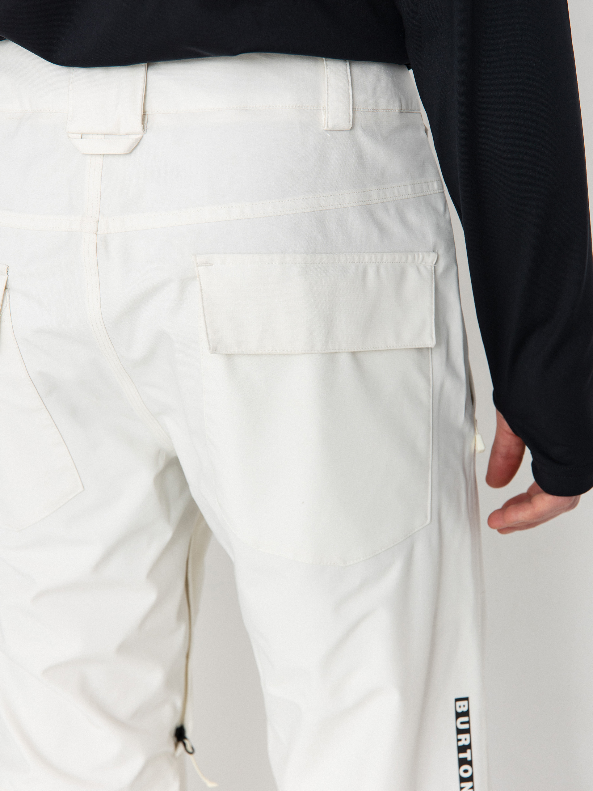 Męskie Spodnie snowboardowe Burton Melter Plus (stout white)