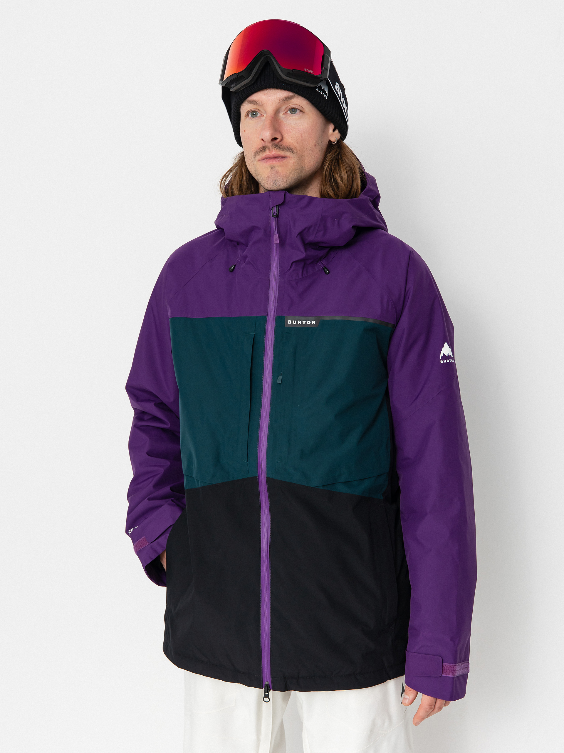 Kurtka snowboardowa Burton Pillowline Gore Tex (impprl/depemd/trublk)