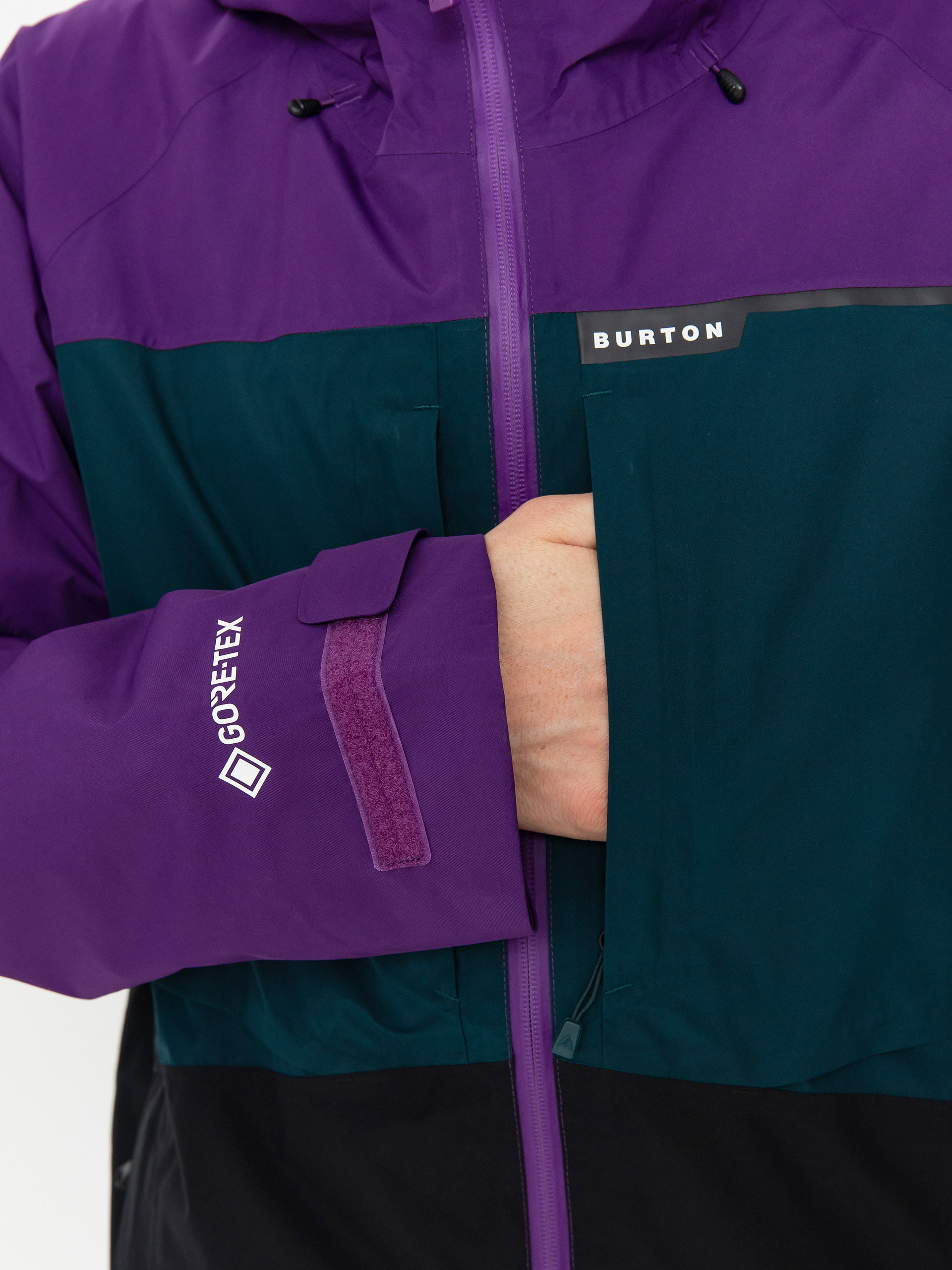 Męska Kurtka snowboardowa Burton Pillowline Gore Tex (impprl/depemd/trublk)