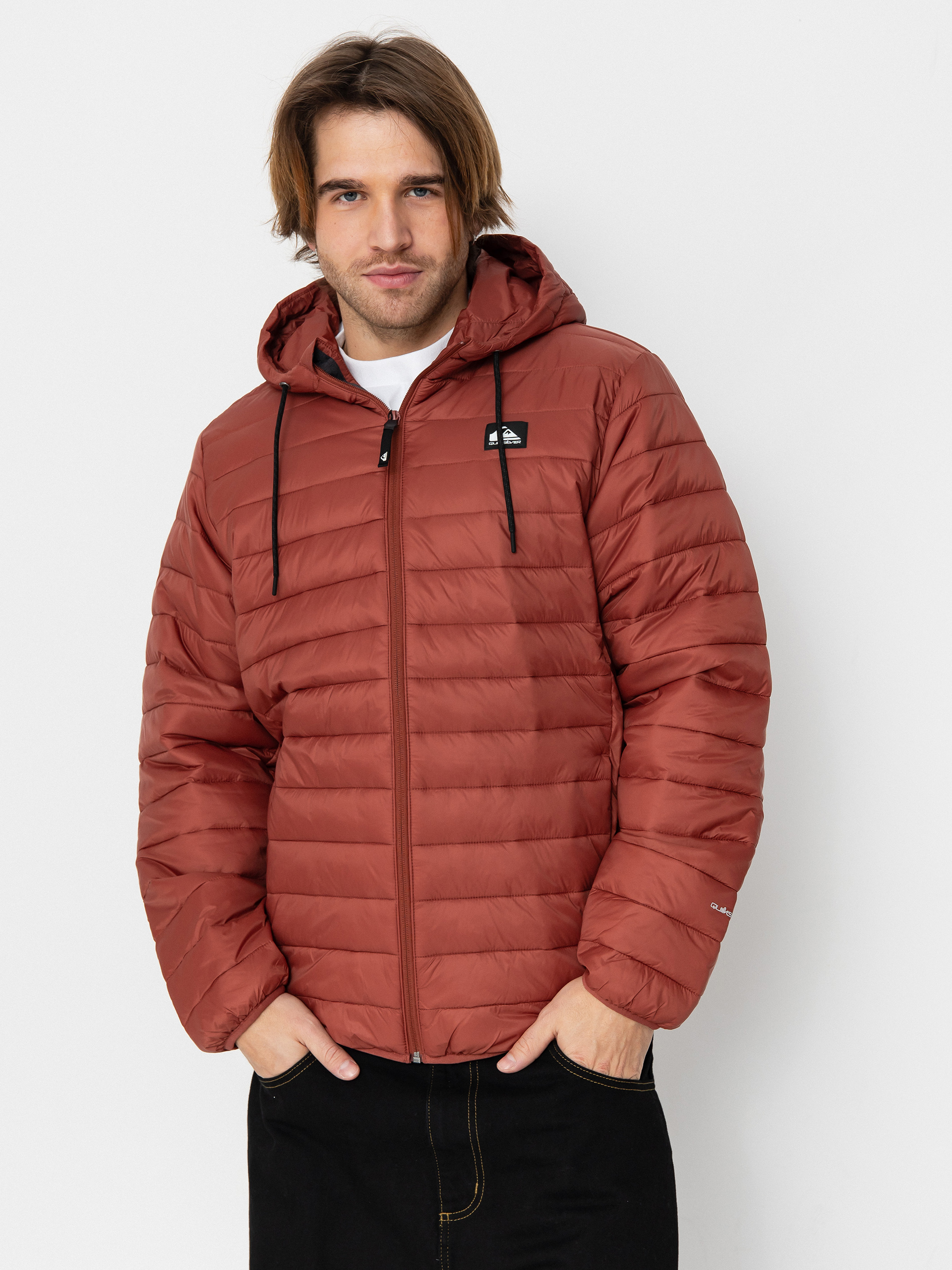 Kurtka Quiksilver Scaly Hood (burgundy)