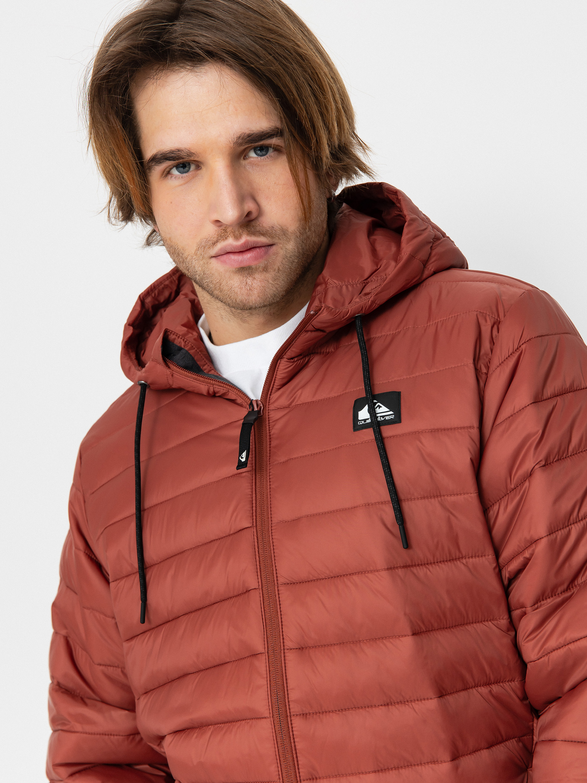 Kurtka Quiksilver Scaly Hood (burgundy)