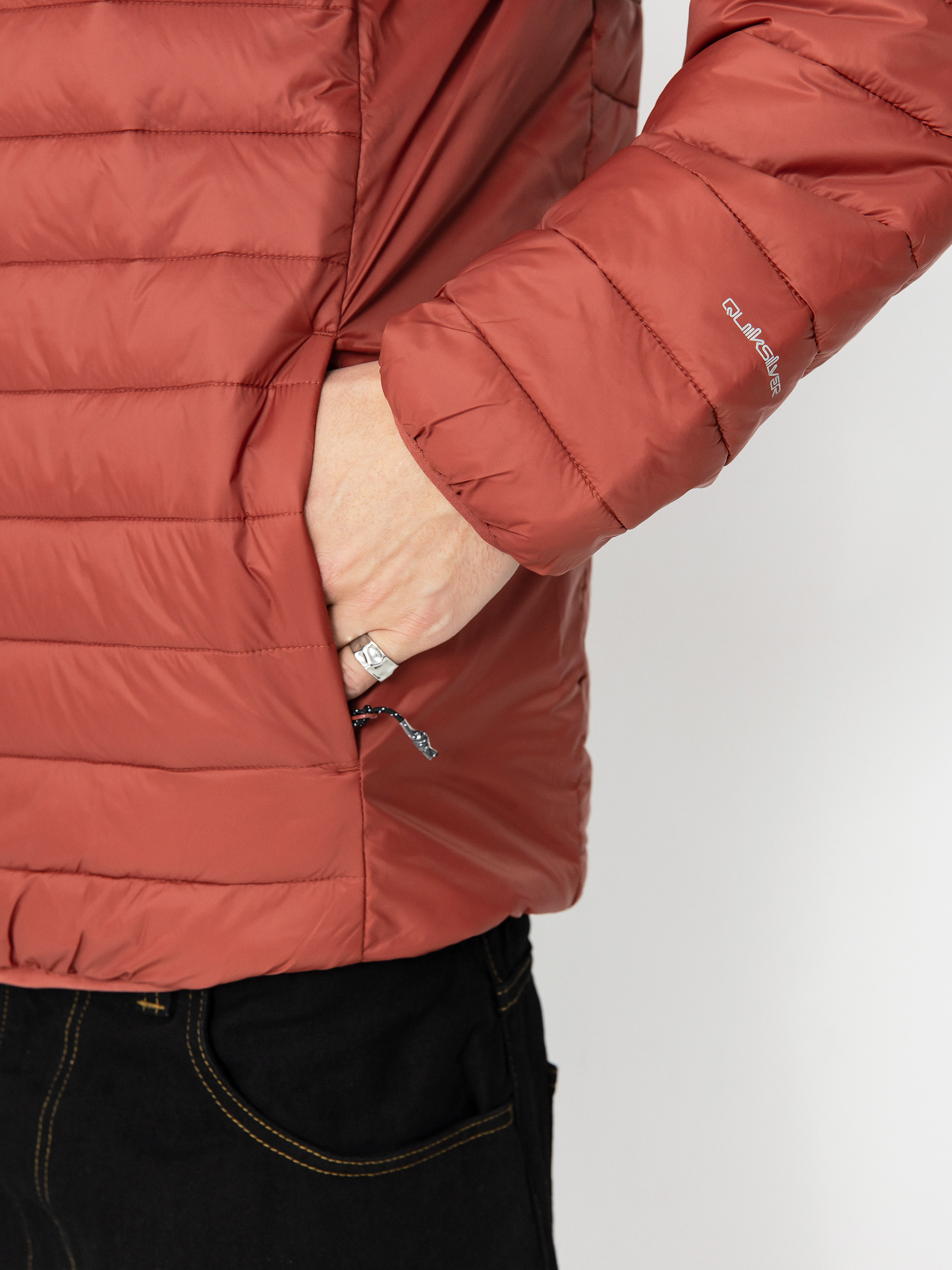 Kurtka Quiksilver Scaly Hood (burgundy)