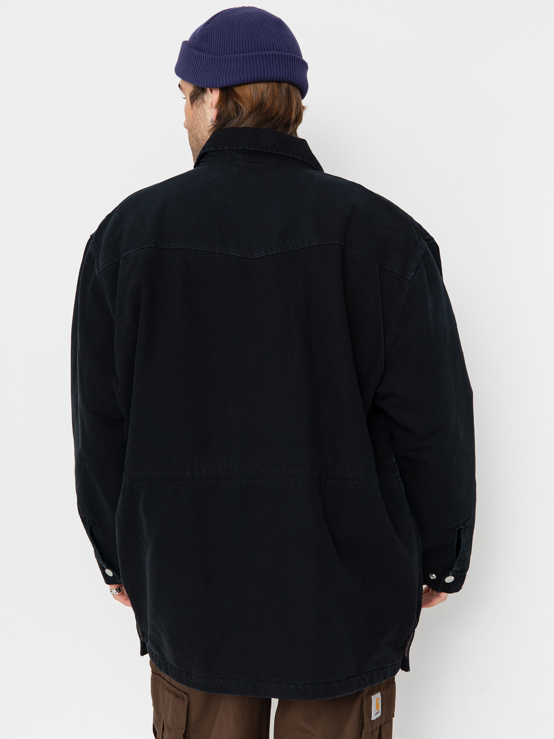 Kurtka Carhartt WIP OG Santa Fe Coat (black/black)