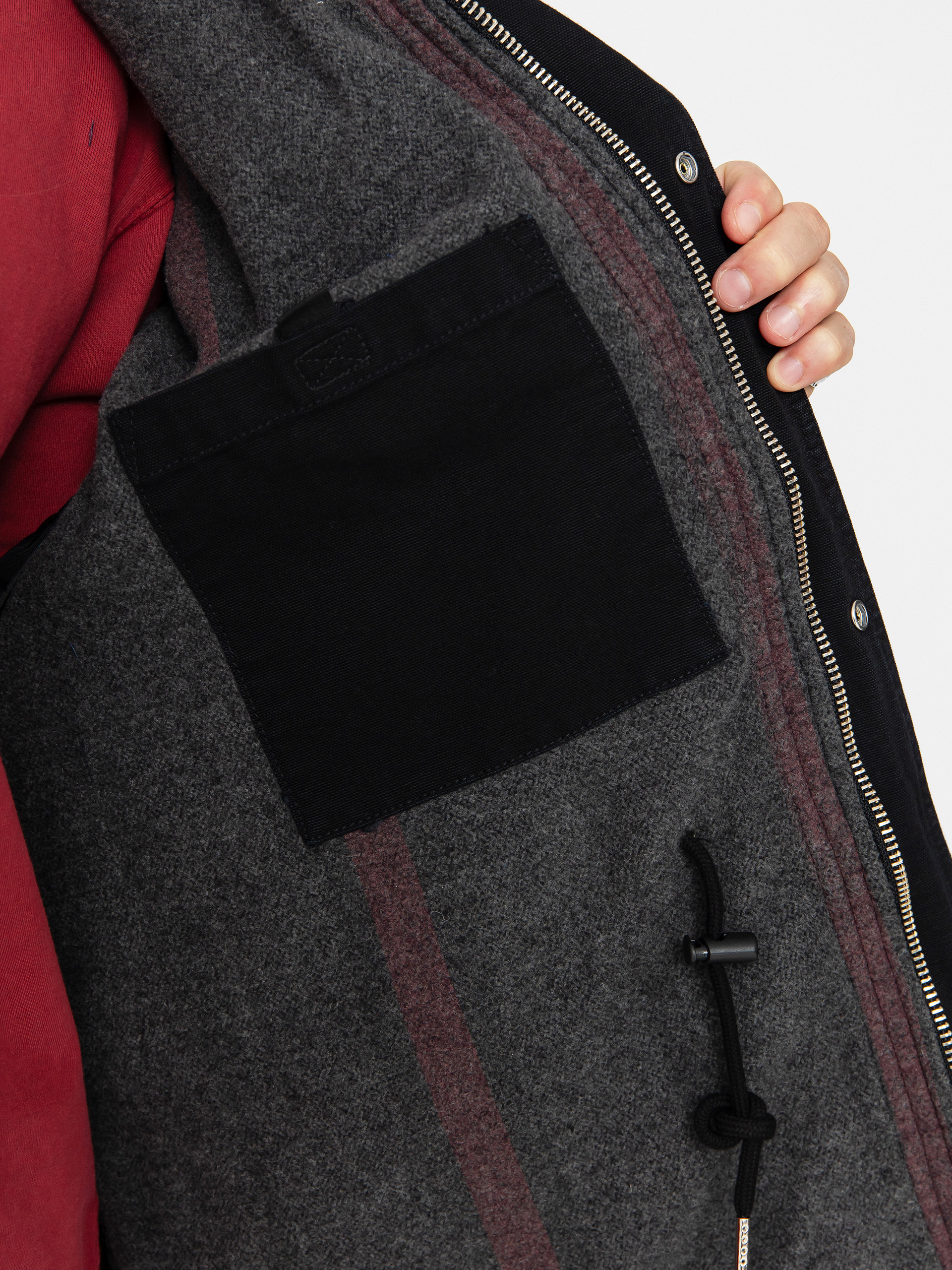 Kurtka Carhartt WIP OG Santa Fe Coat (black/black)