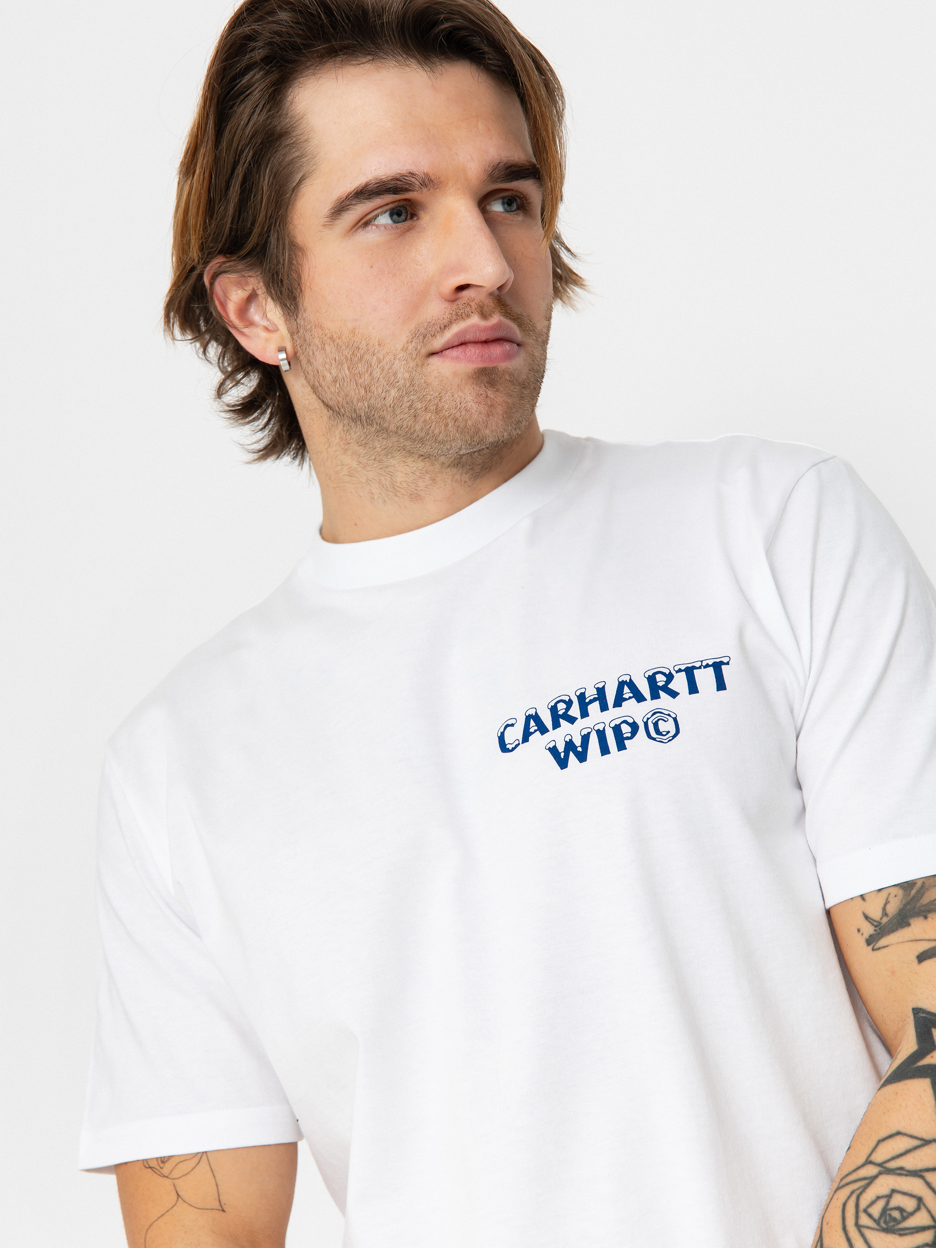 T-shirt Carhartt WIP Ice (white)