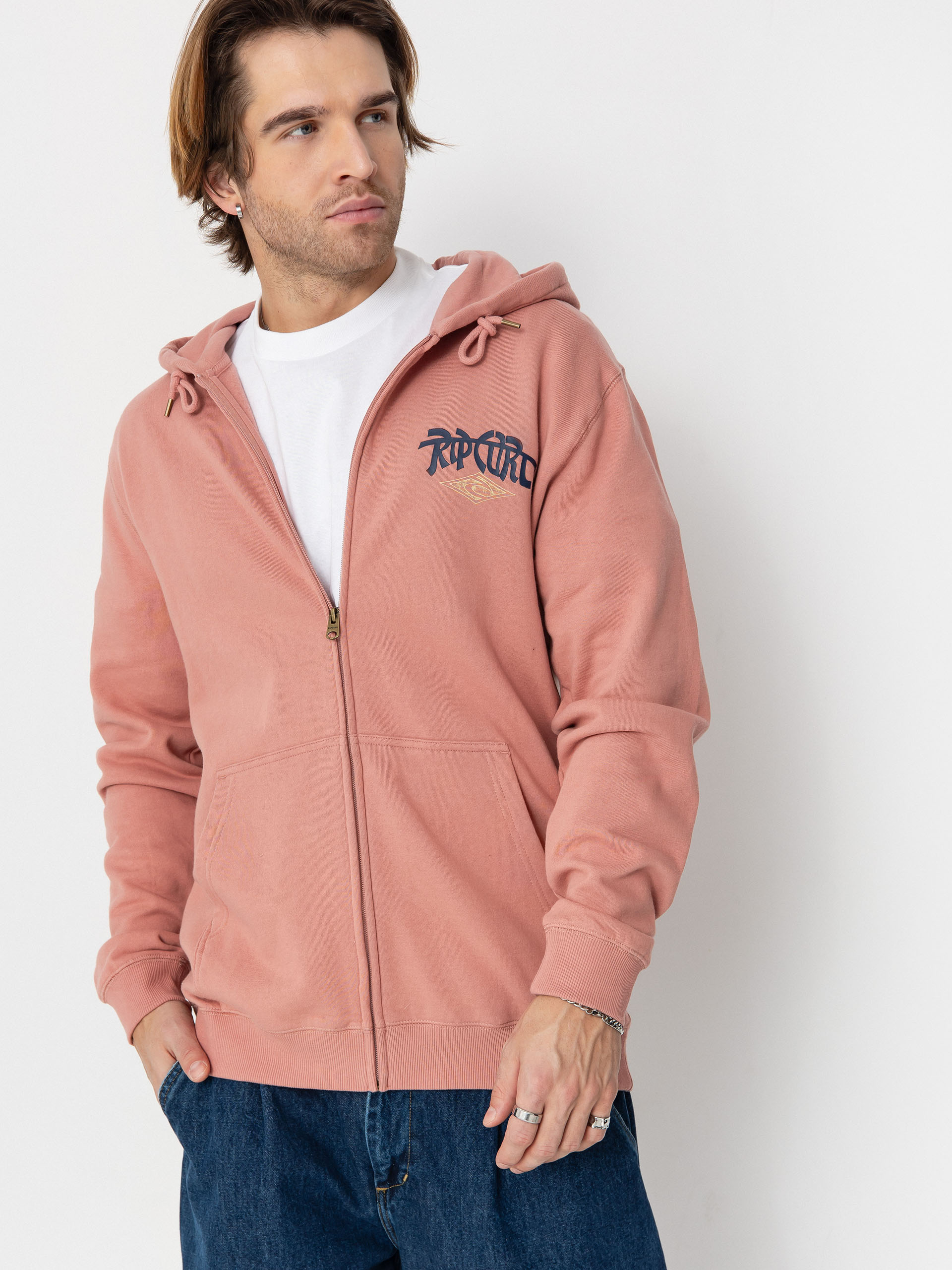 Bluza z kapturem Rip Curl Shred Till Dead HD (mushroom)