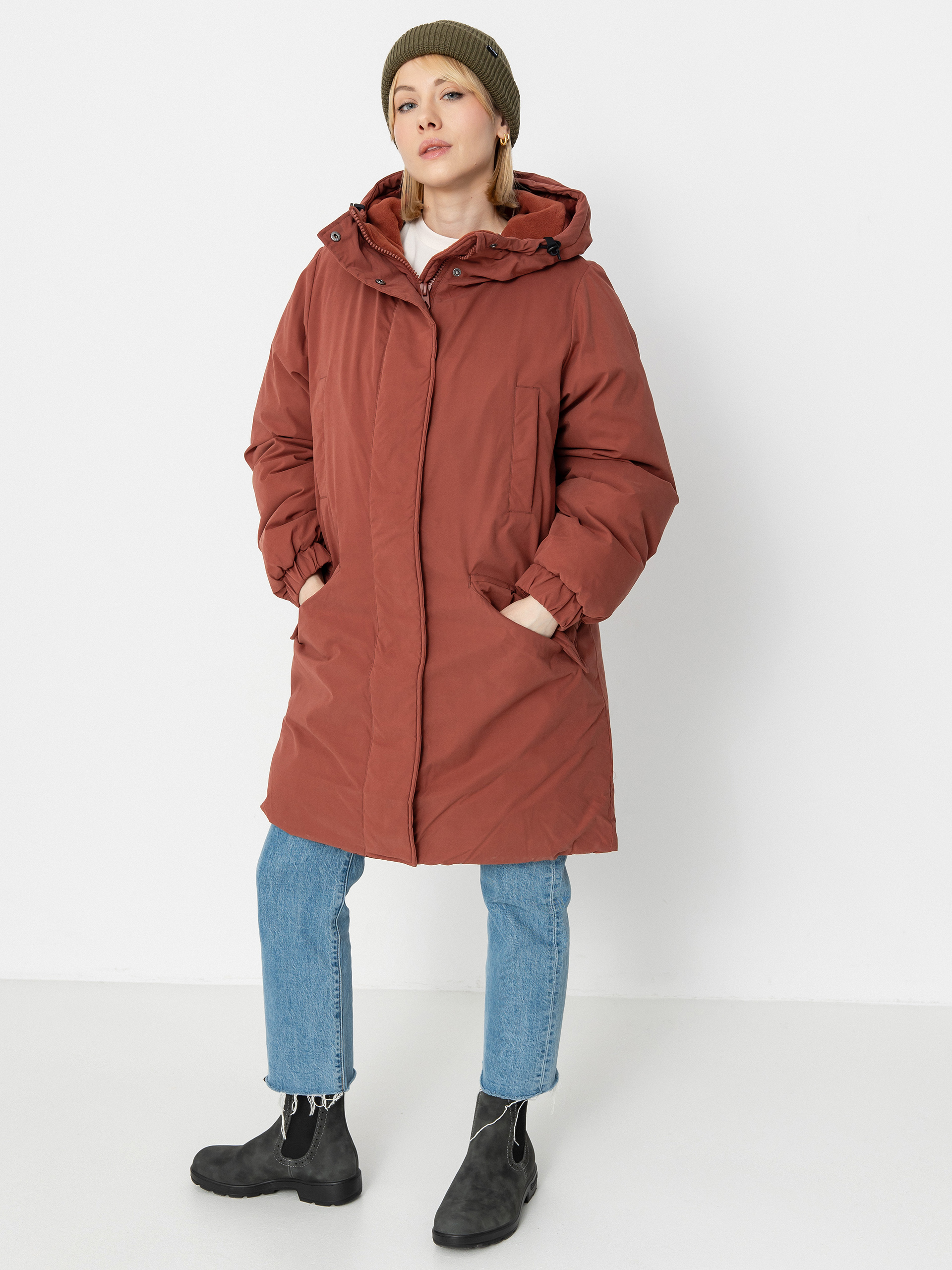 Kurtka Volcom Sleepi Puff Up Parka Wmn (chestnut brown)