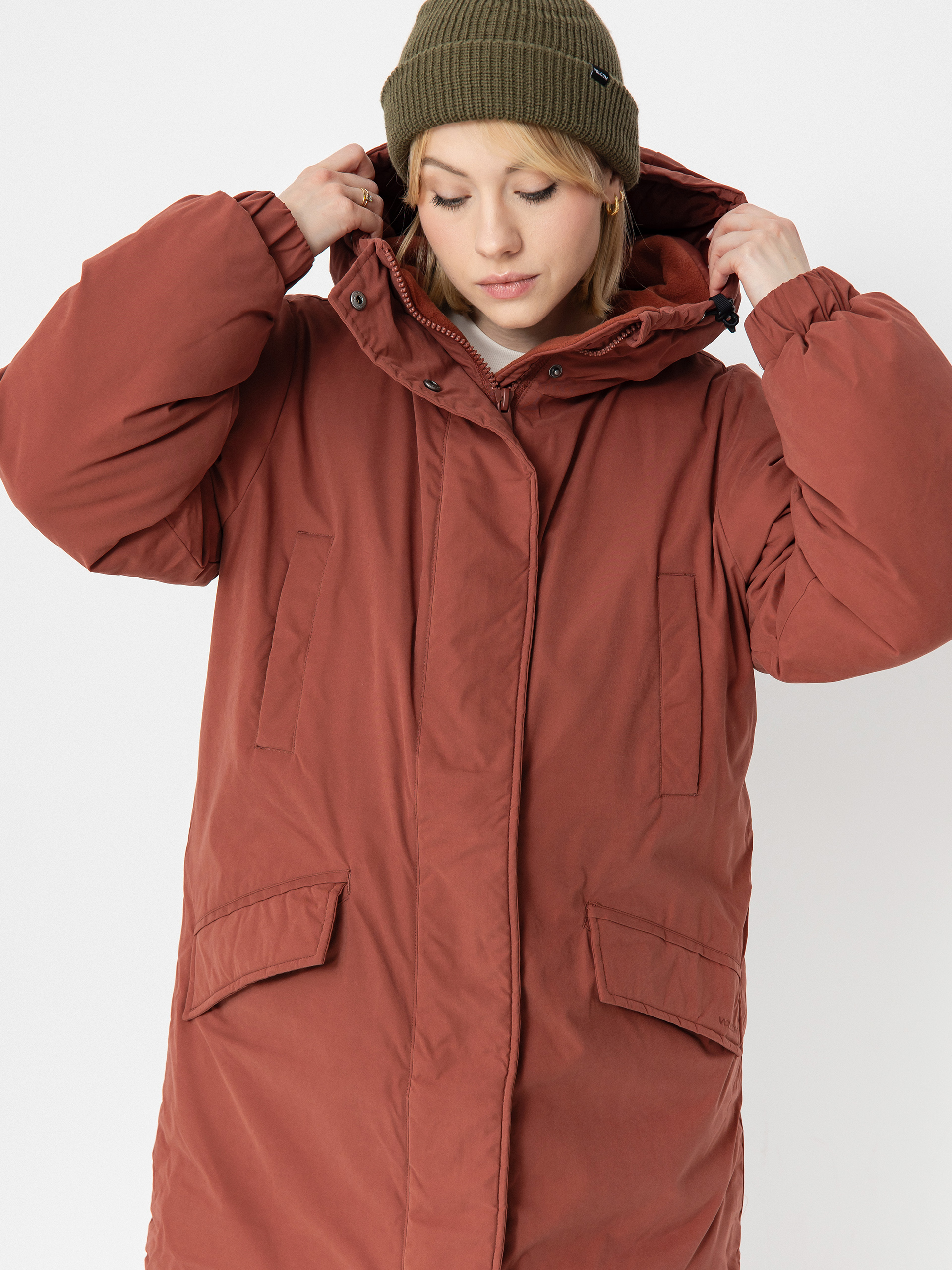Kurtka Volcom Sleepi Puff Up Parka Wmn (chestnut brown)