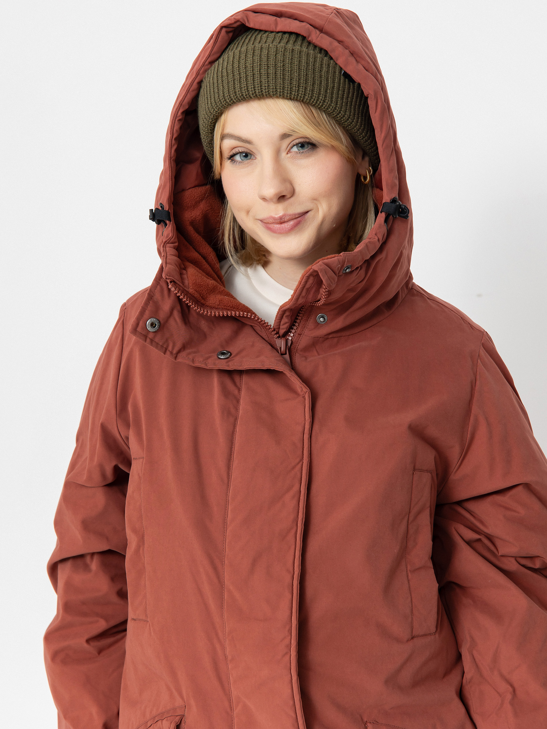 Kurtka Volcom Sleepi Puff Up Parka Wmn (chestnut brown)