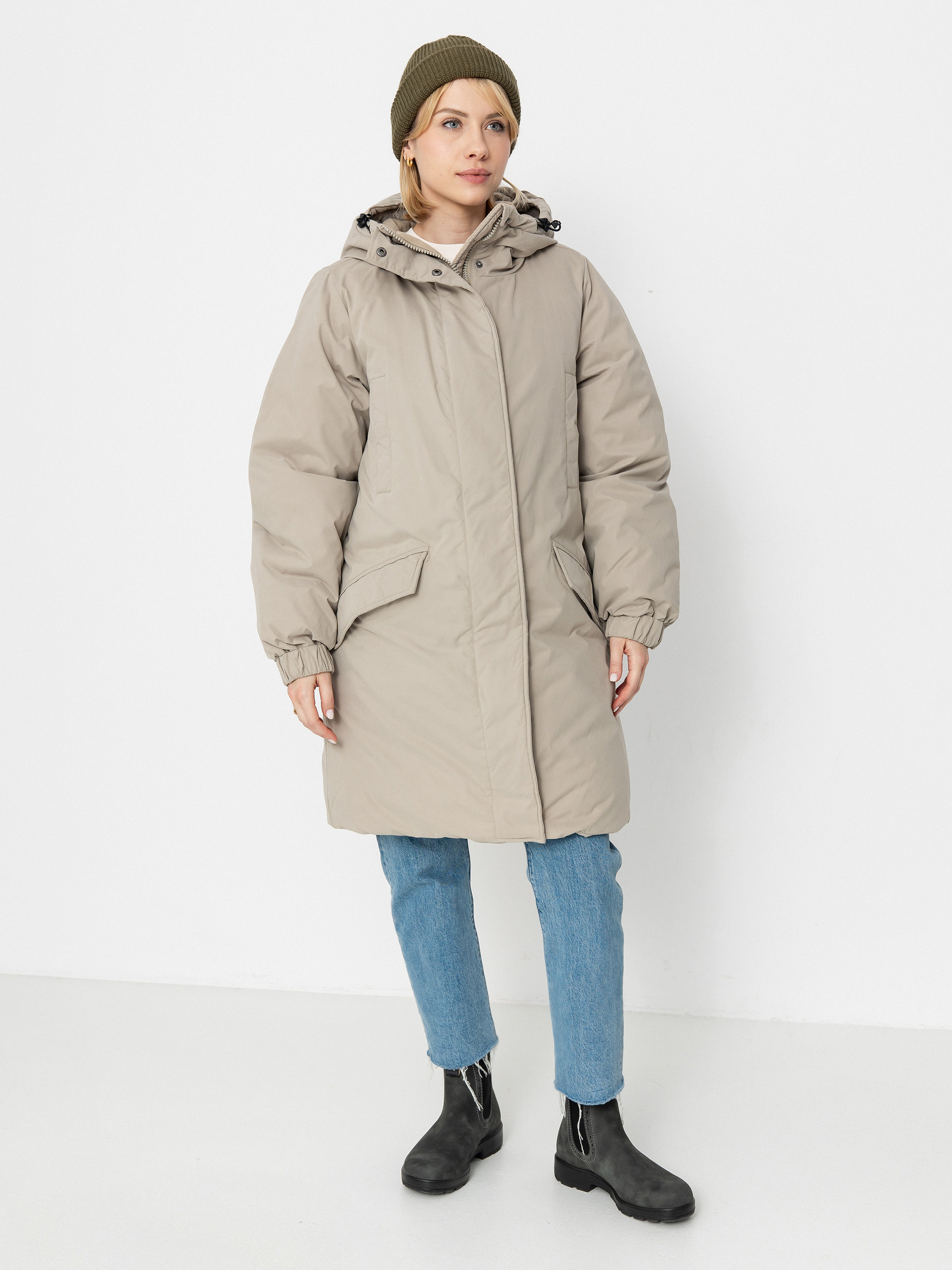 Kurtka Volcom Sleepi Puff Up Parka Wmn (light khaki)