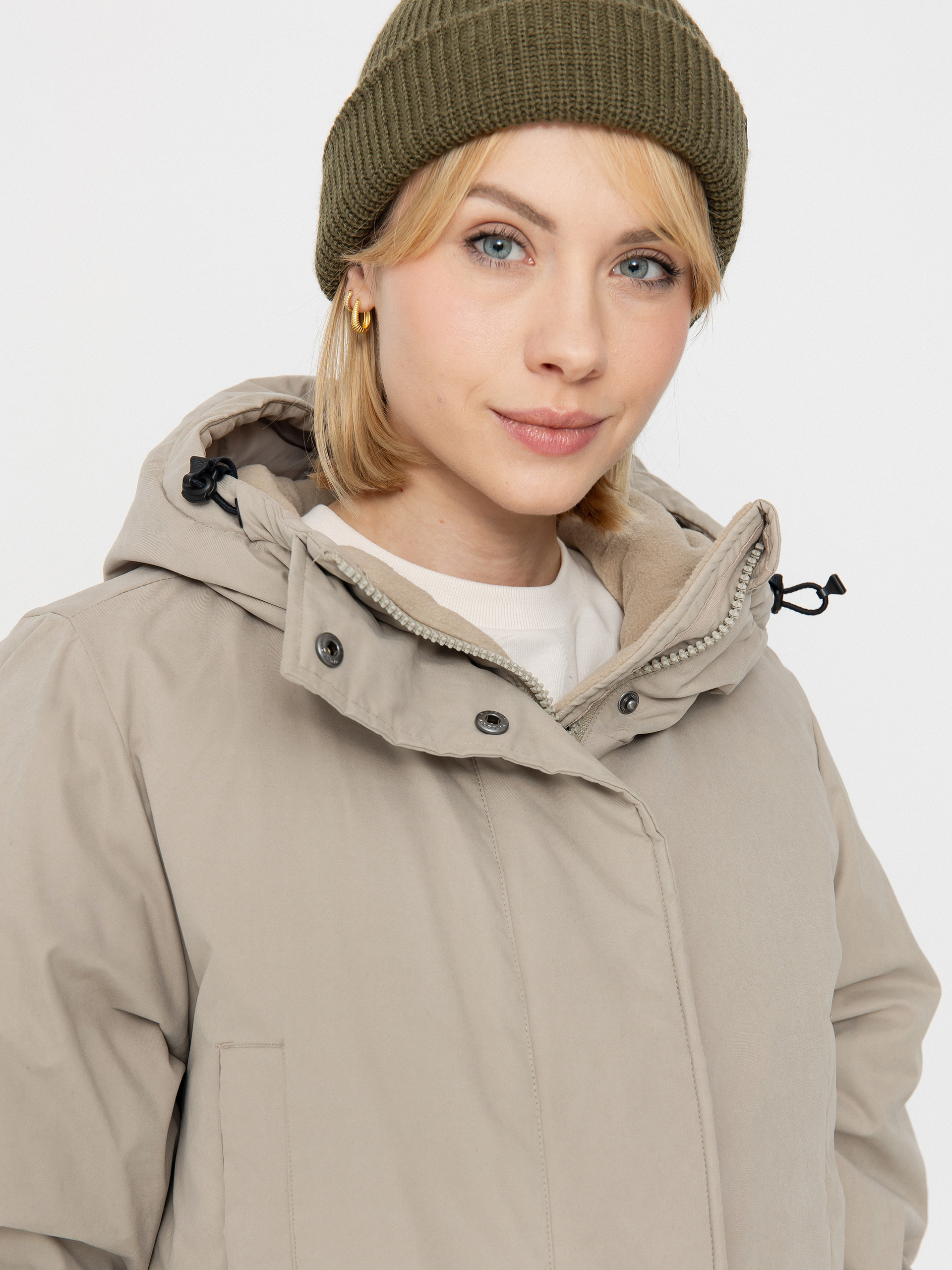 Kurtka Volcom Sleepi Puff Up Parka Wmn (light khaki)