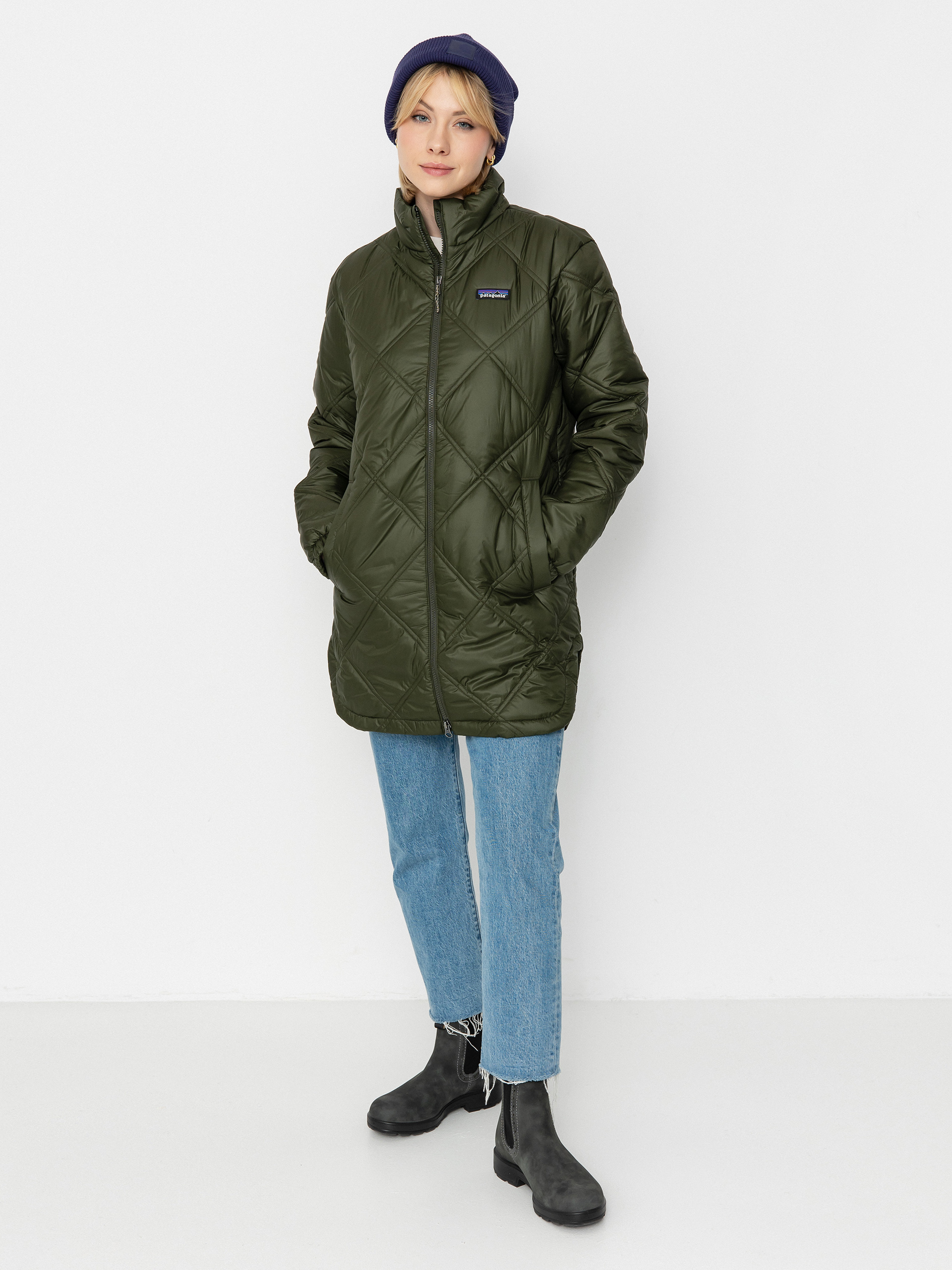 Kurtka Patagonia Pine Bank Insulated Parka Wmn (pine needle green)