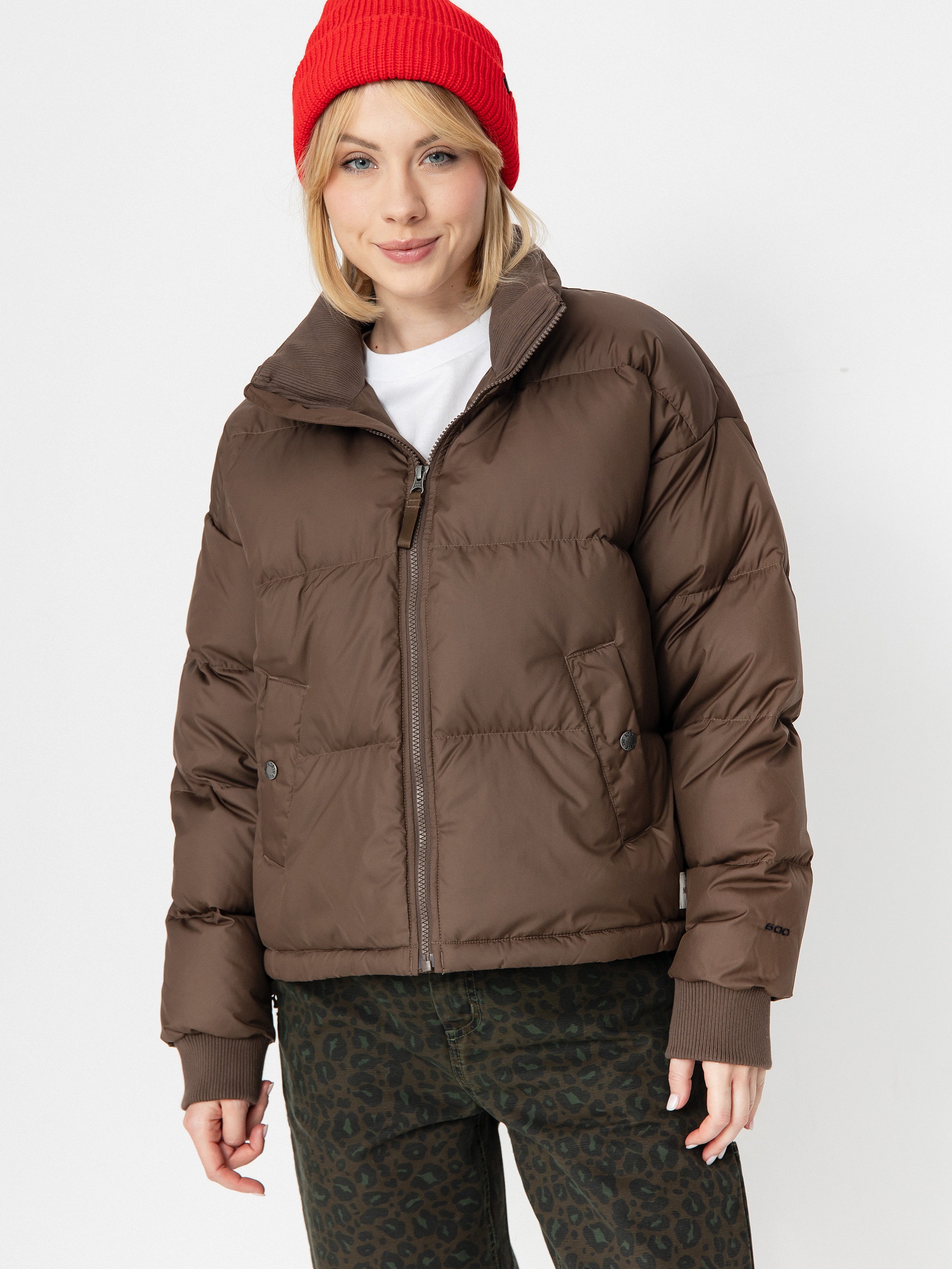 Kurtka The North Face Down Paralta Puffer Wmn (smokey brown)