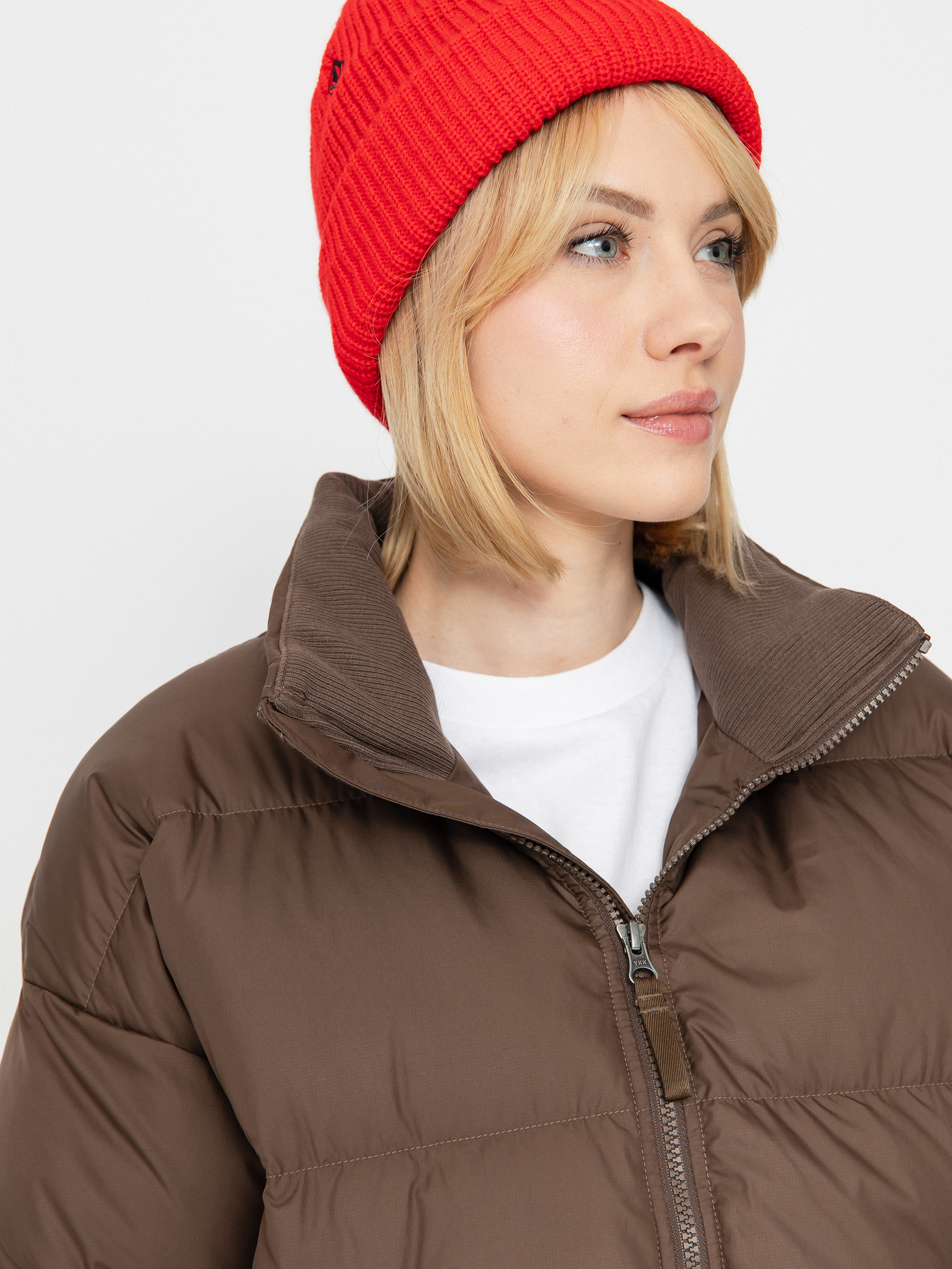 Kurtka The North Face Down Paralta Puffer Wmn (smokey brown)