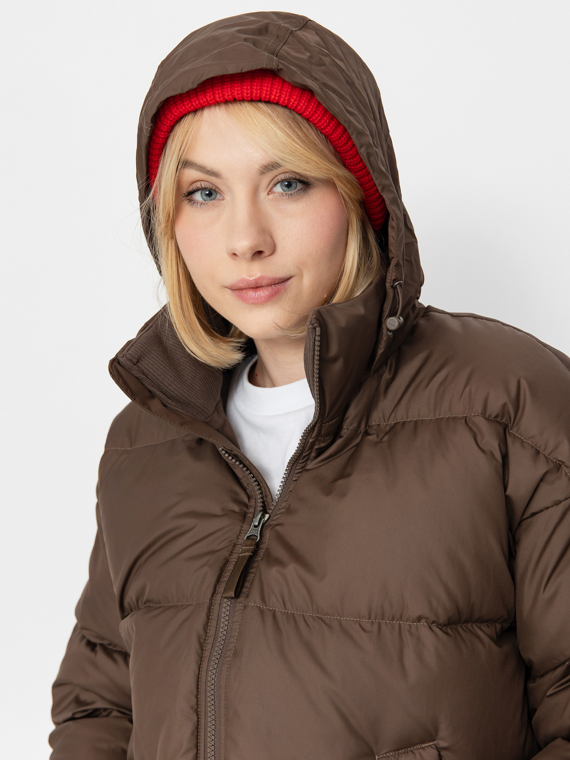 Kurtka The North Face Down Paralta Puffer Wmn (smokey brown)