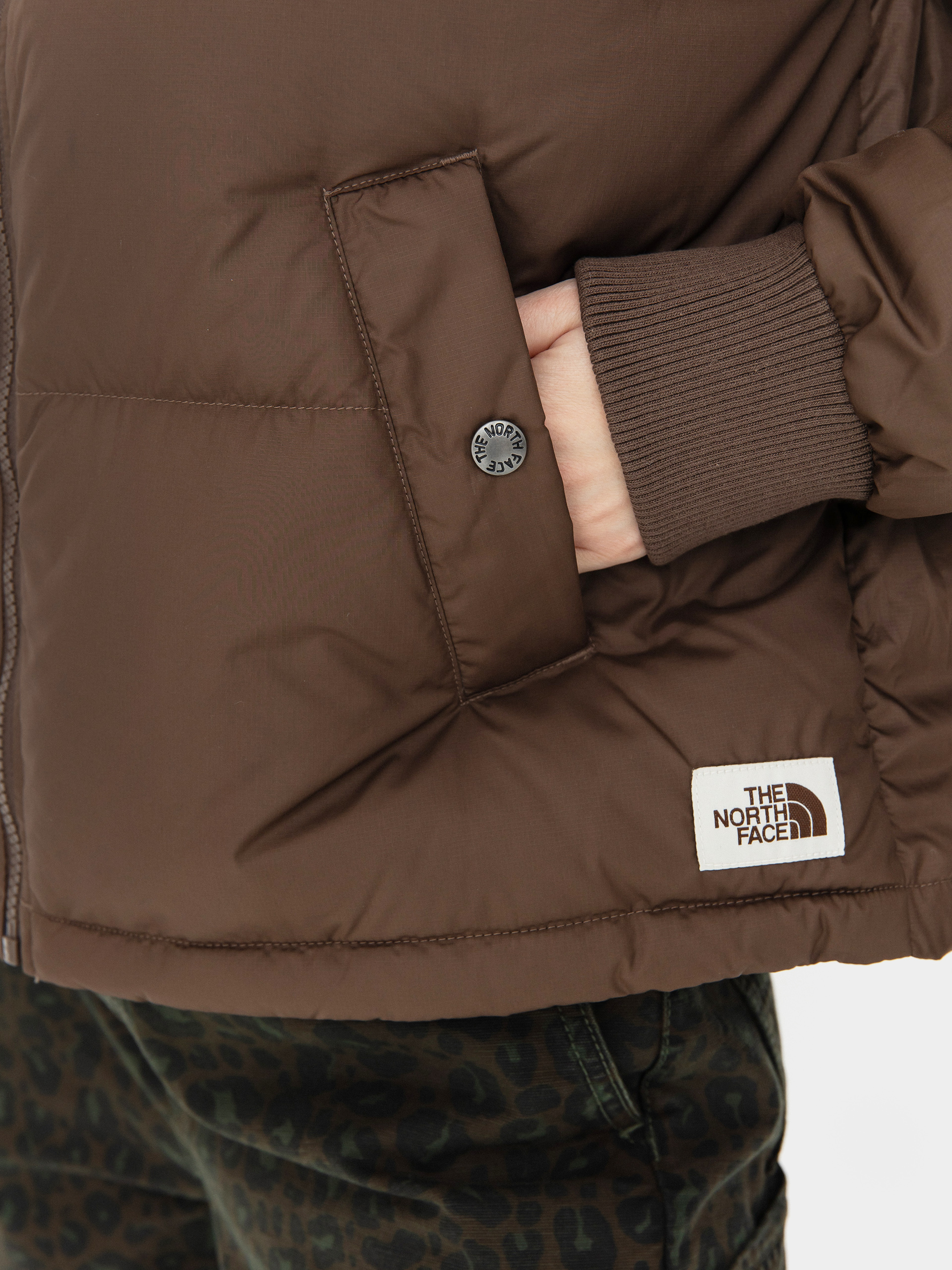 Kurtka The North Face Down Paralta Puffer Wmn (smokey brown)