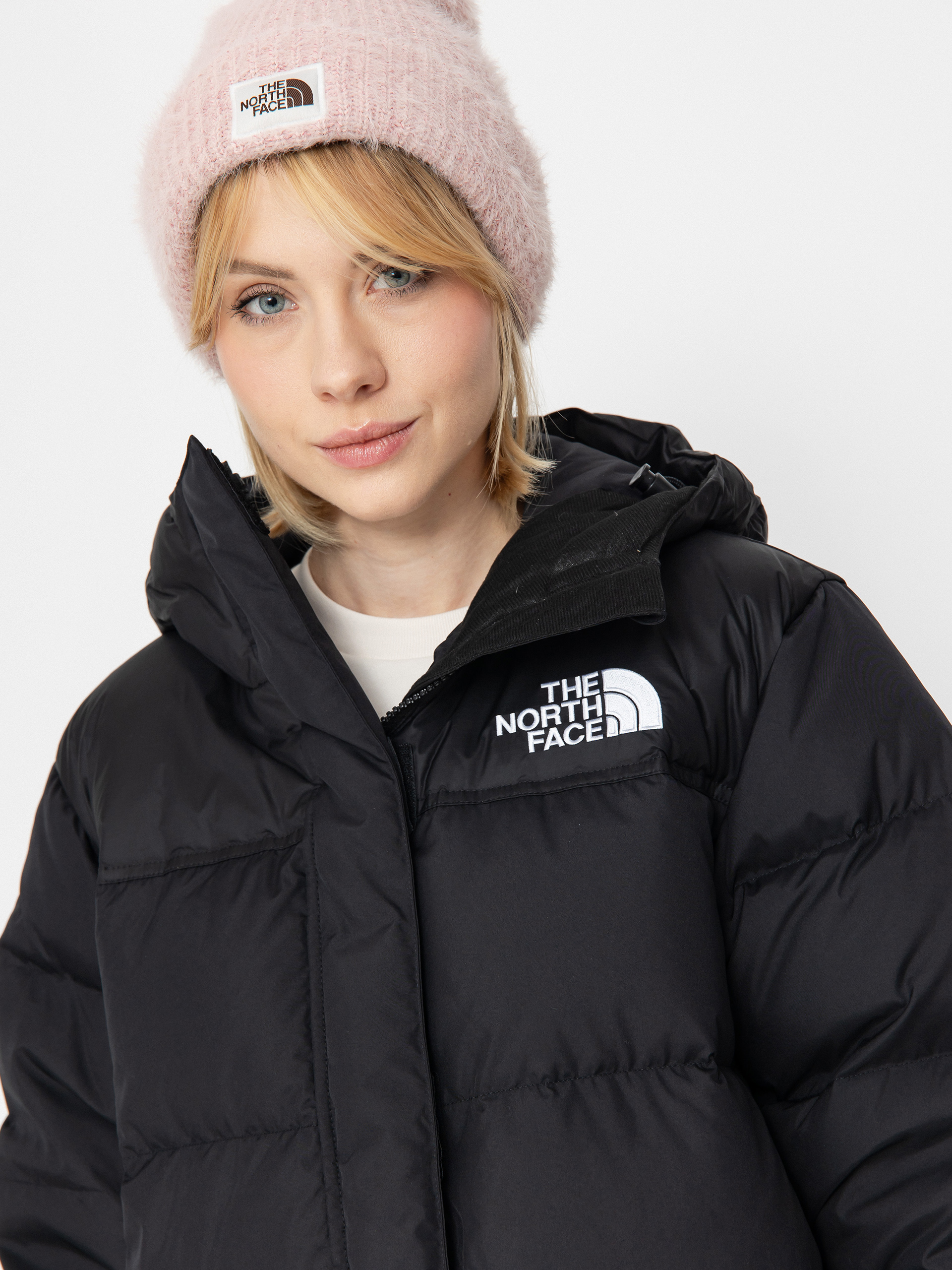 【THE NORTH FACE】W'S NOVELTY NUPTSE DOWN PARKA Kurtka The North Face Nuptse Parka Wmn - czarny (tnf black npf)