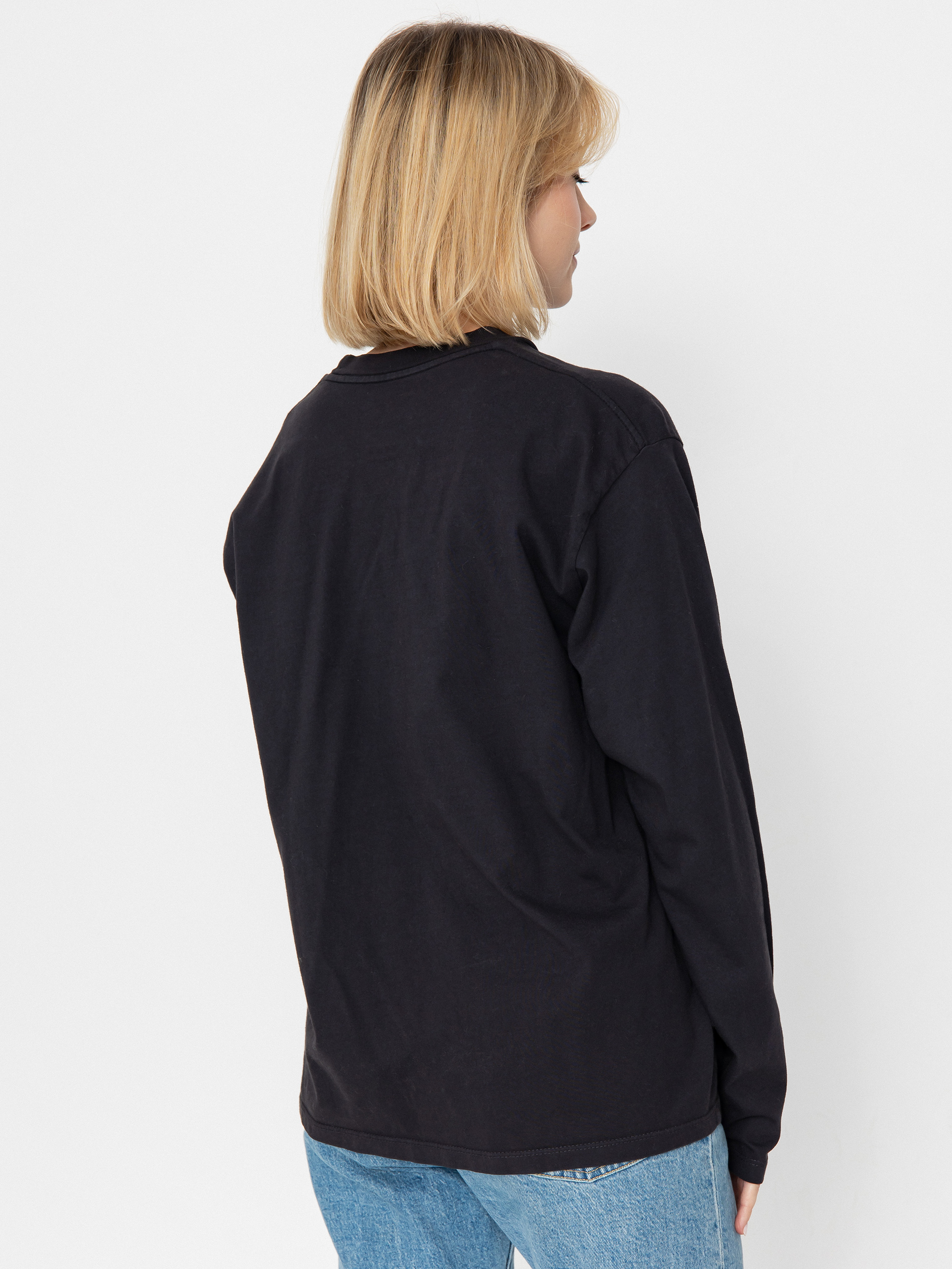 Longsleeve OBEY Psychedelic Chemistry Wmn (pigment black)