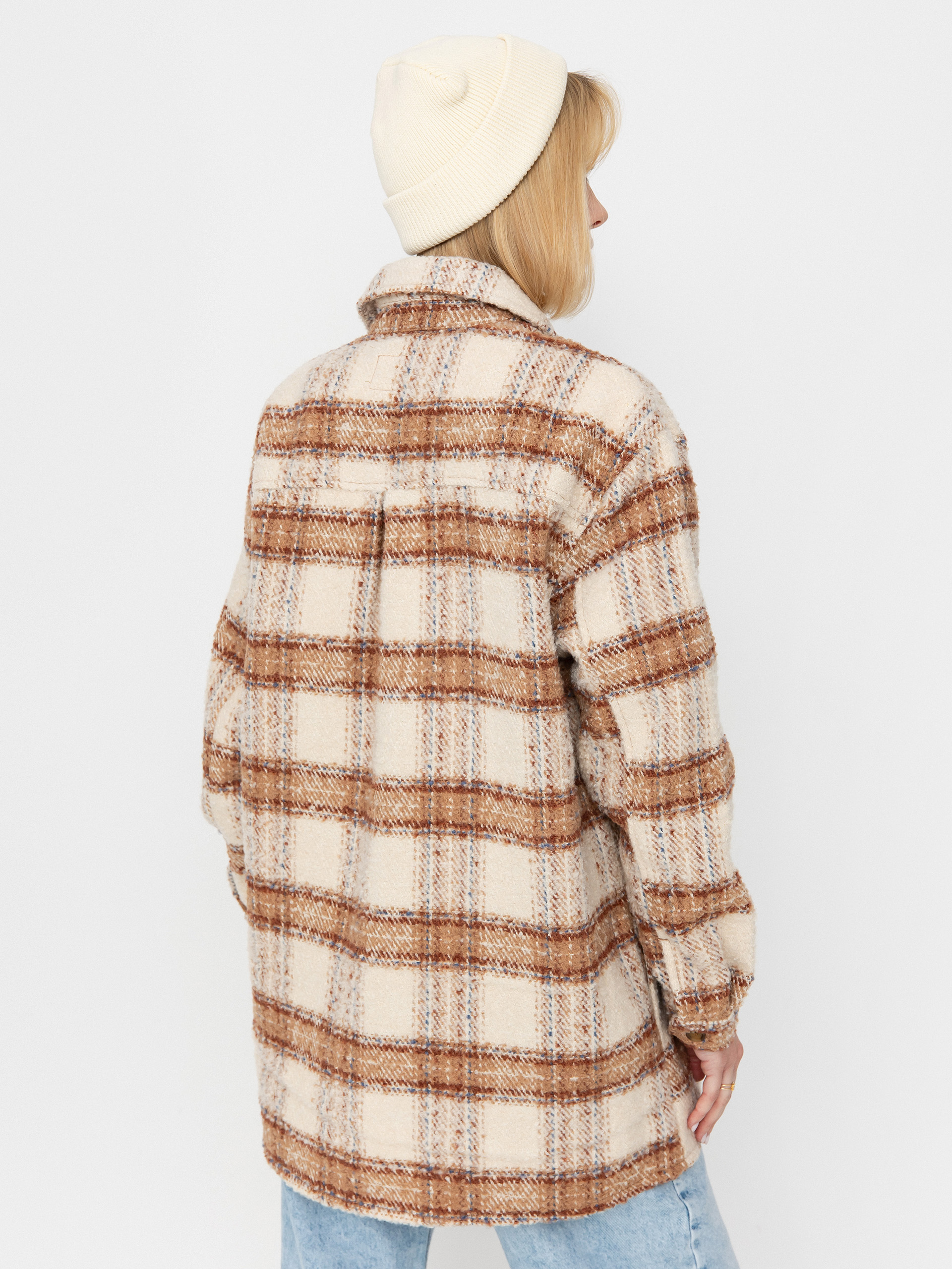 Koszula Roxy Check The Swel III Wmn (parchement paradise)