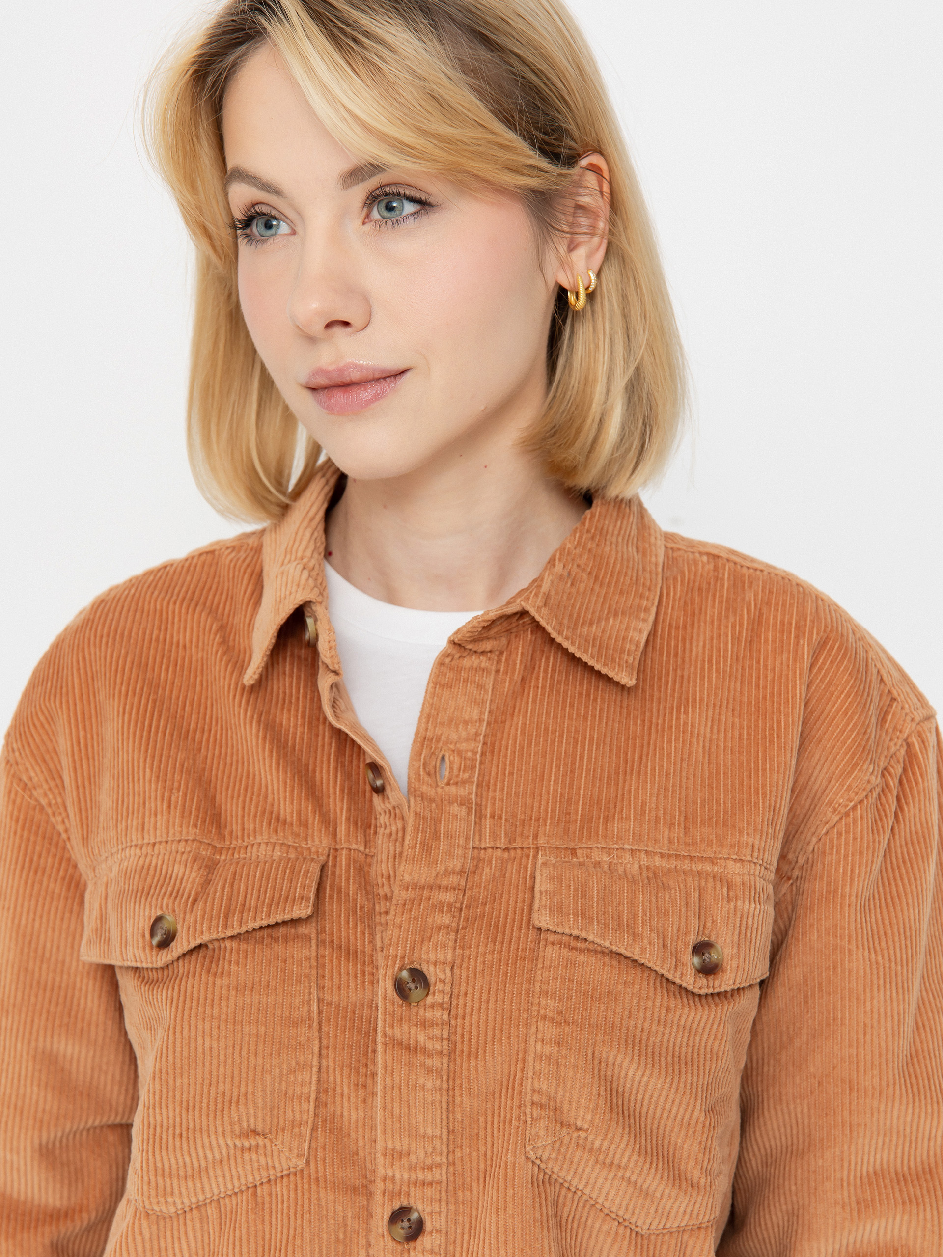 Koszula Roxy Let It Go Cord Wmn (camel)