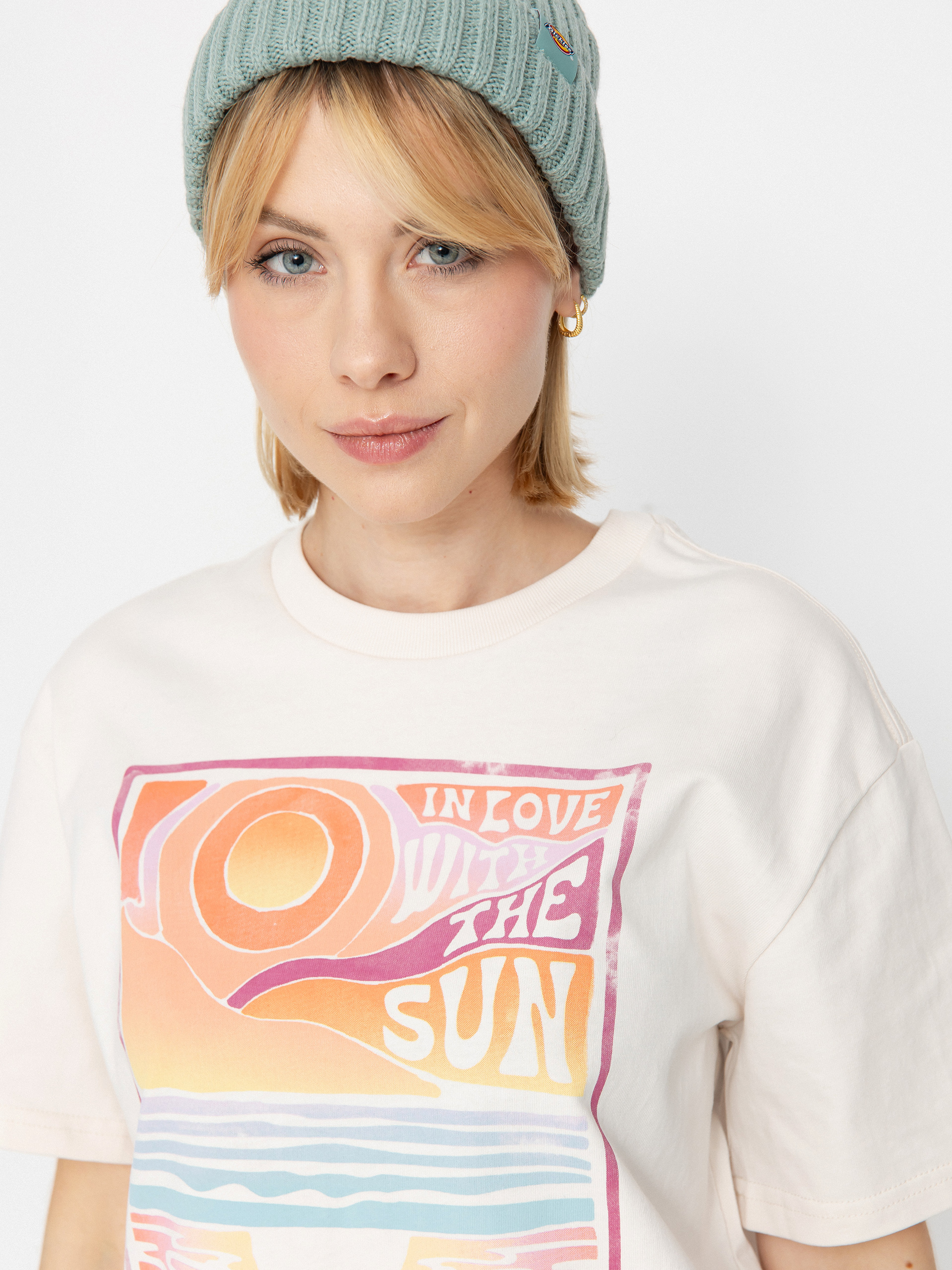 T-shirt Billabong With The Sun Wmn (salt crystal)