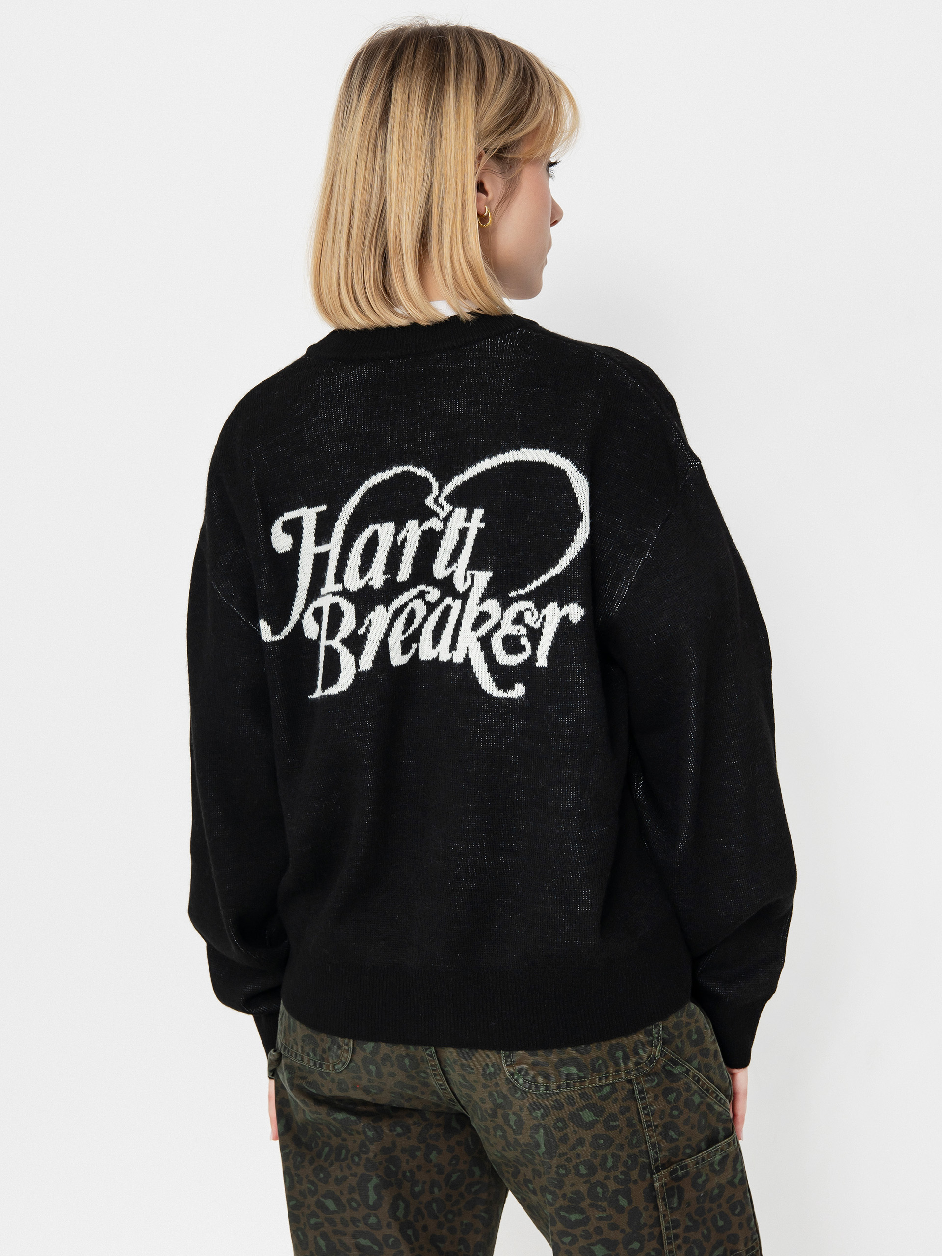 Sweter Carhartt WIP Harttbreaker Cardigan Wmn (black/wax)