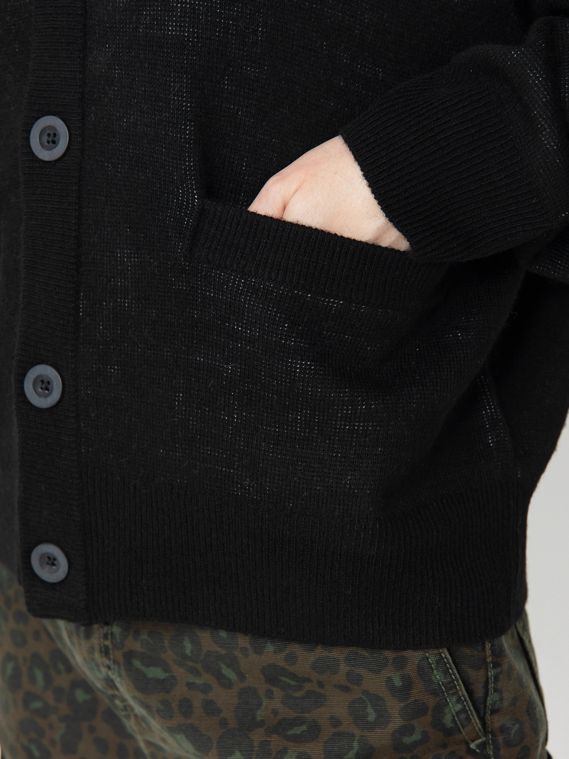 Sweter Carhartt WIP Harttbreaker Cardigan Wmn (black/wax)