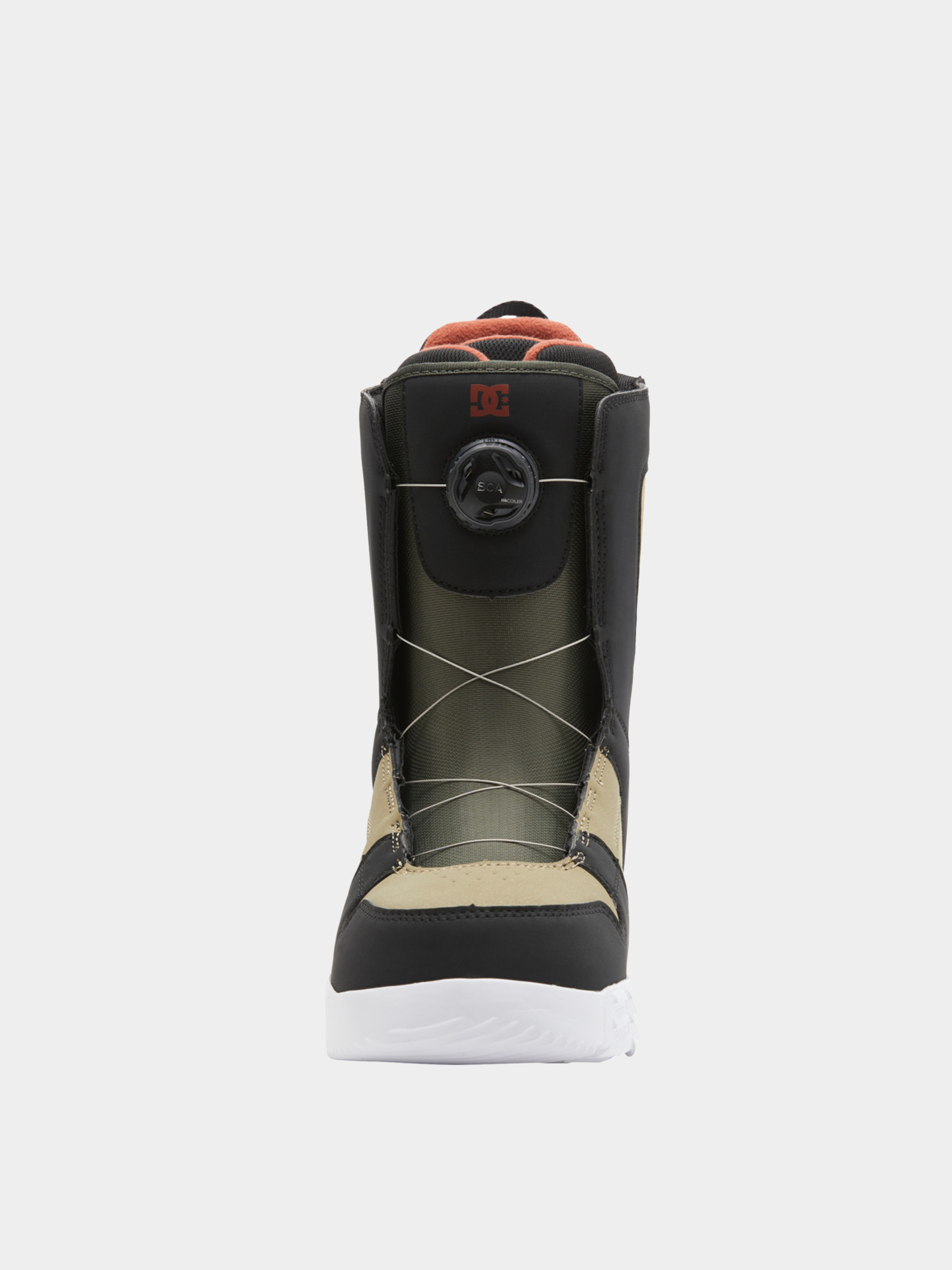 Męskie Buty snowboardowe DC Phase Boa (brown/black/white)