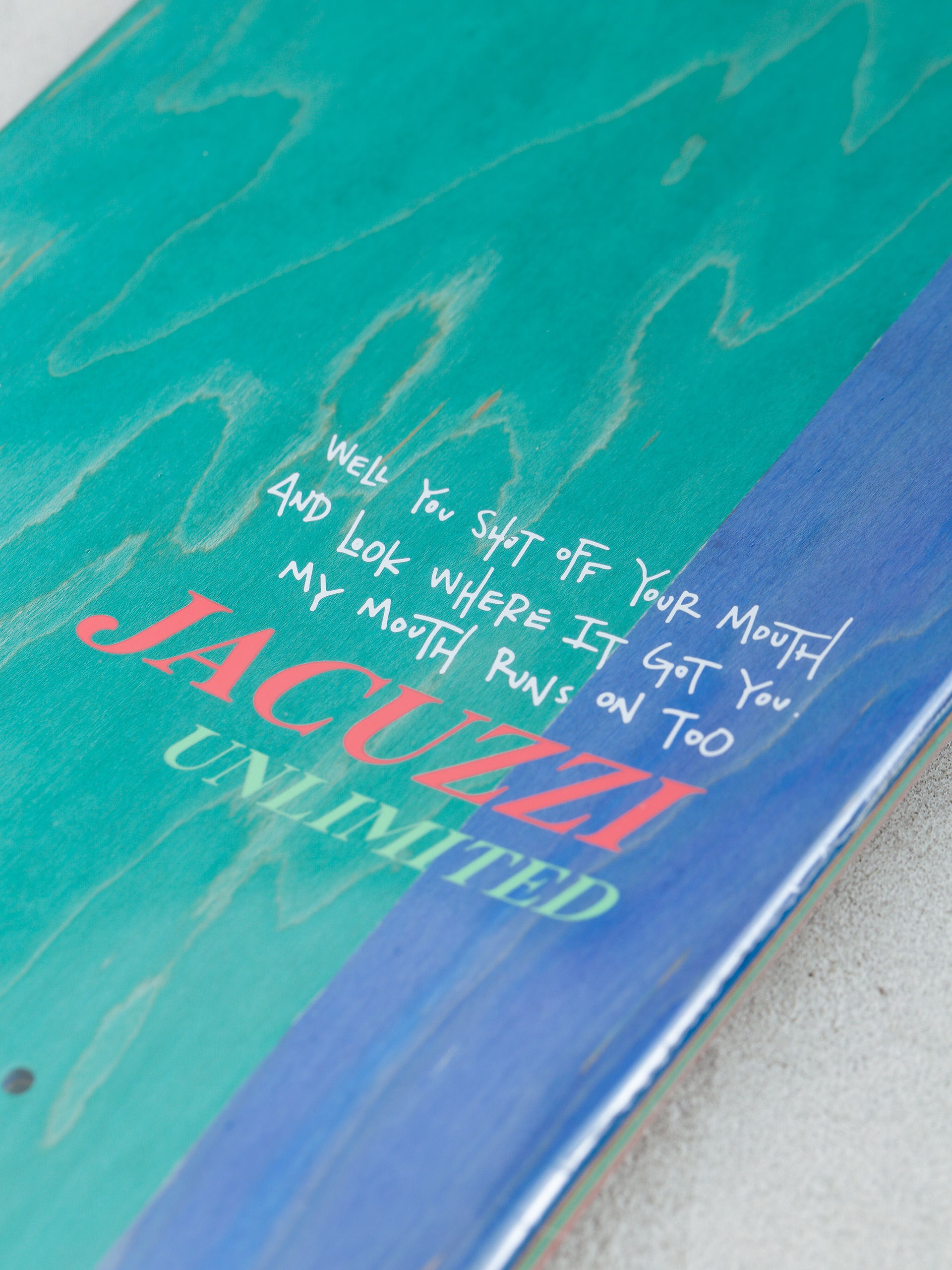 Deck Jacuzzi John Dilo Mouth Marathon WW (red/black)