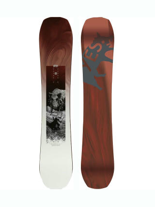 Deska snowboardowa Yes Standard UnInc. DC XTRM (dark red/black)