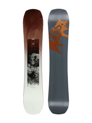 Deska snowboardowa Yes Standard UnInc. DC XTRM (black/dark red)