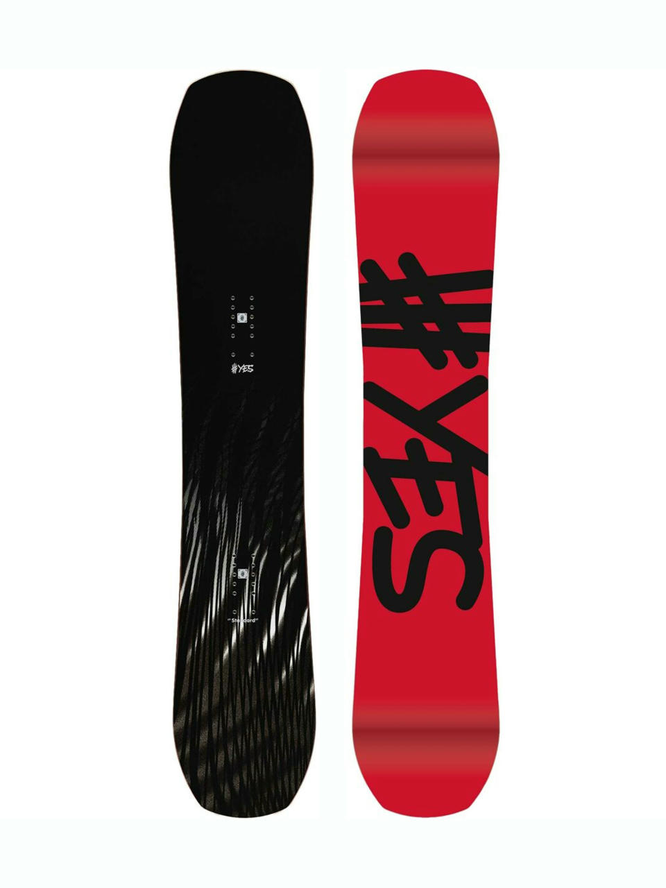 Męska Deska snowboardowa Yes Standard (red/black)