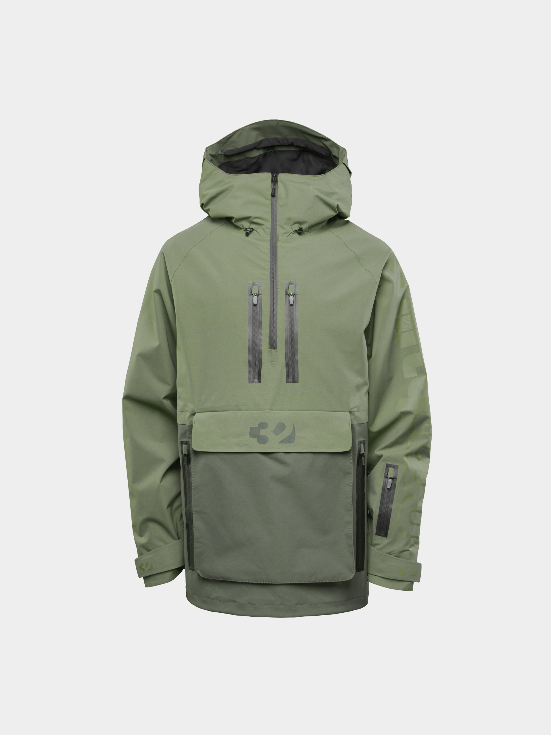 Męska Kurtka snowboardowa ThirtyTwo Light Anorak (military)