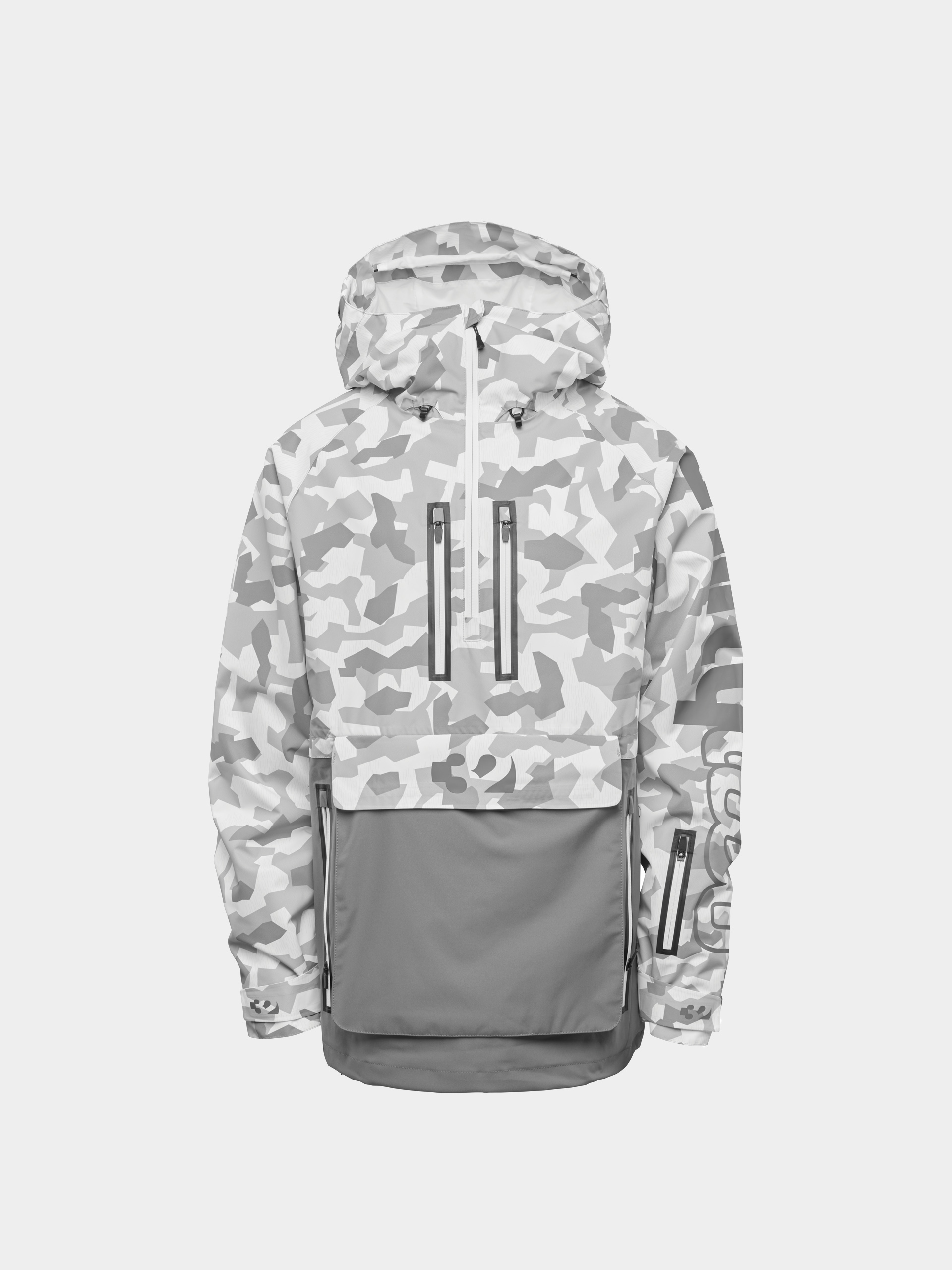 Kurtka snowboardowa ThirtyTwo Light Anorak (white/camo)