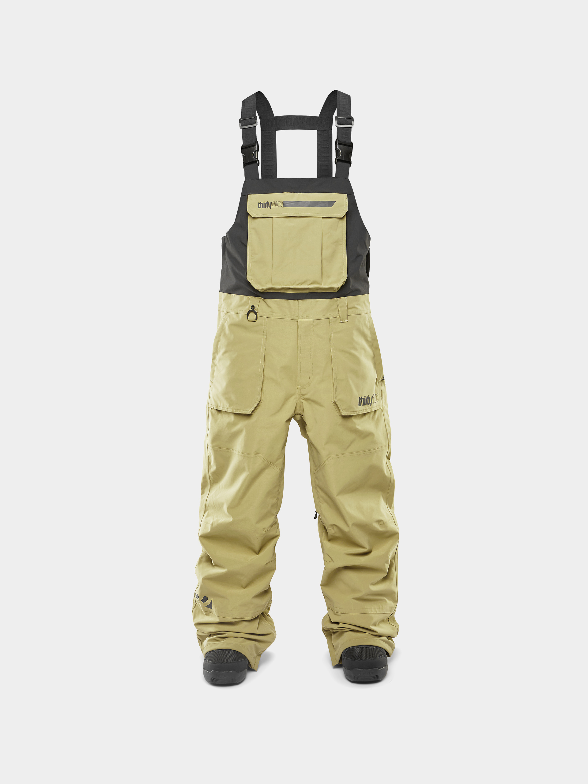 Spodnie snowboardowe ThirtyTwo Basement Bib (khaki)