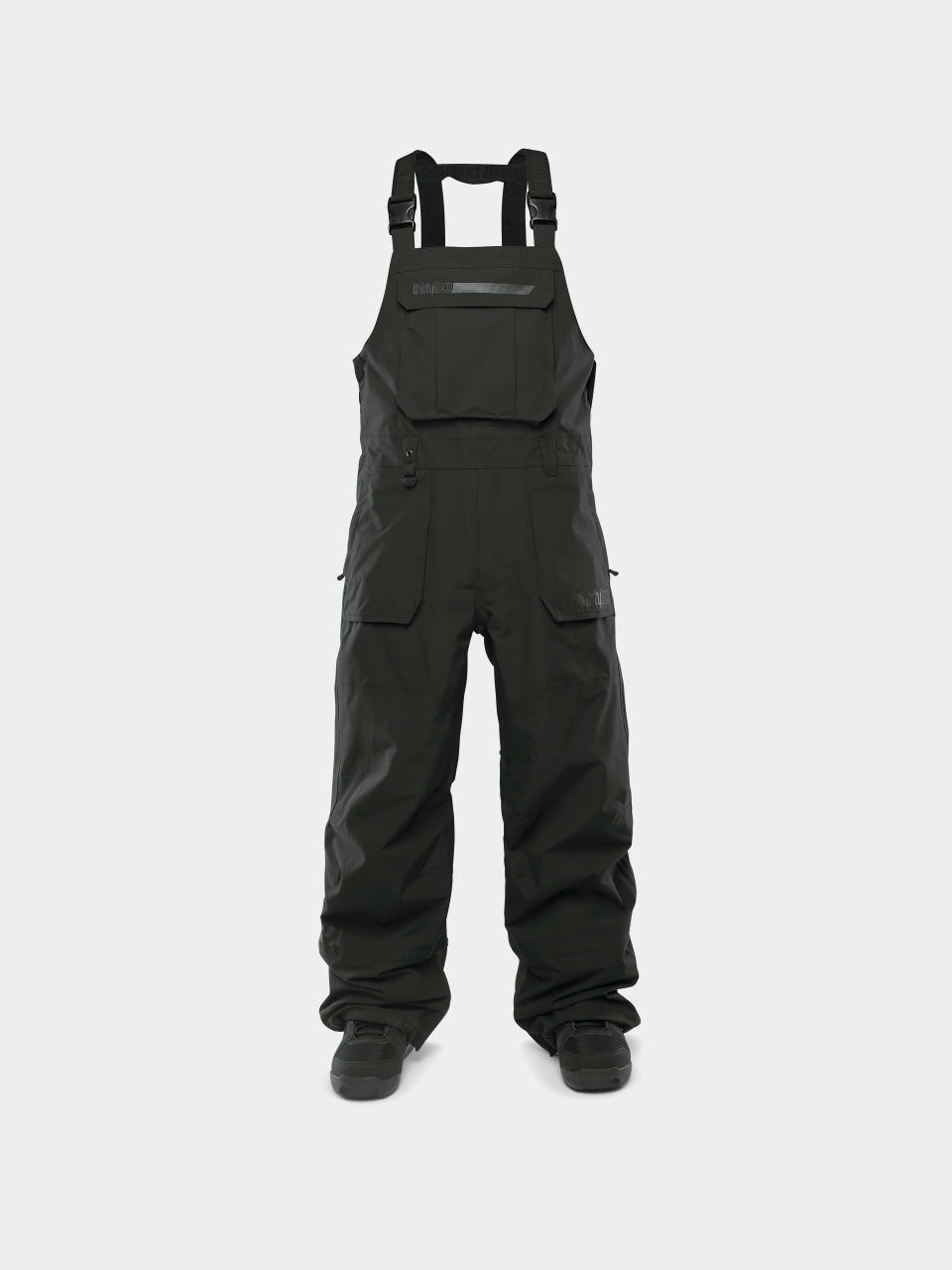 Męskie Spodnie snowboardowe ThirtyTwo Basement Bib (black)