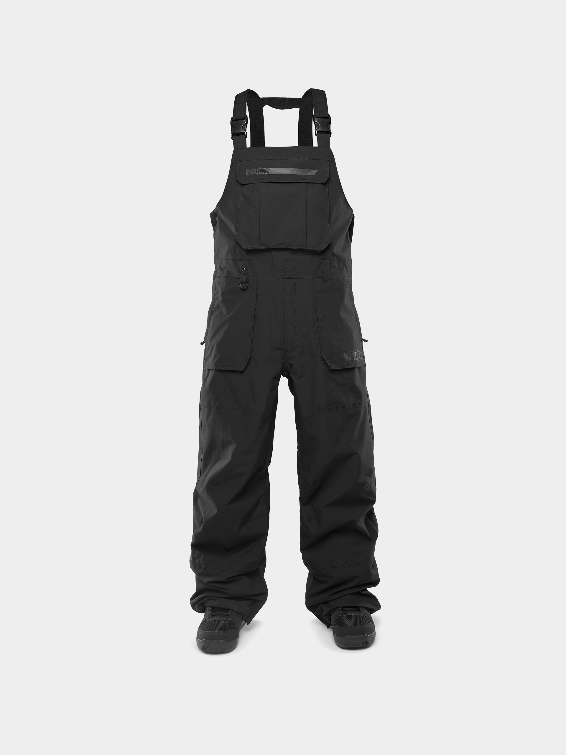 Spodnie snowboardowe ThirtyTwo Basement Bib (black)